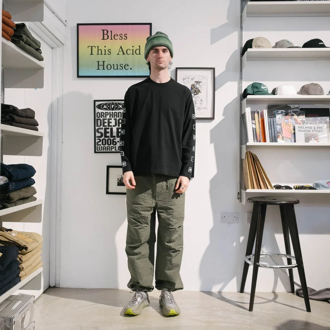 Cav Empt Willow Long Sleeve T-Shirt - Black