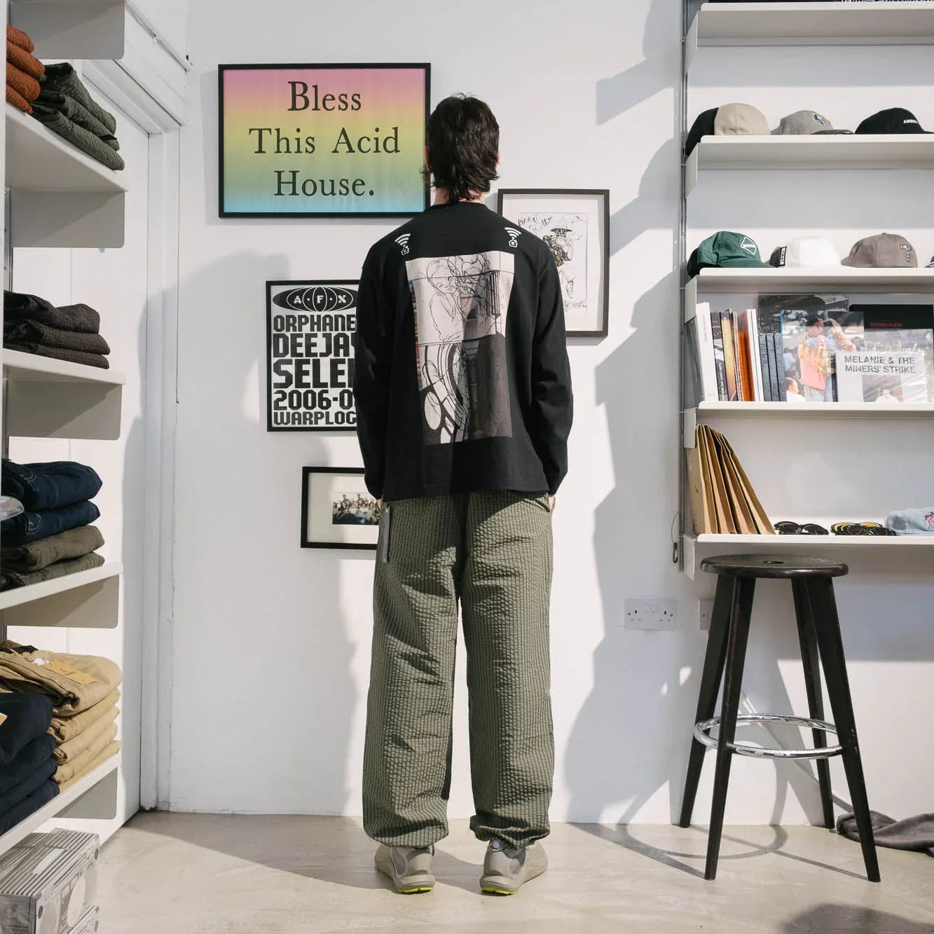 Cav Empt Willow Long Sleeve T-Shirt - Black