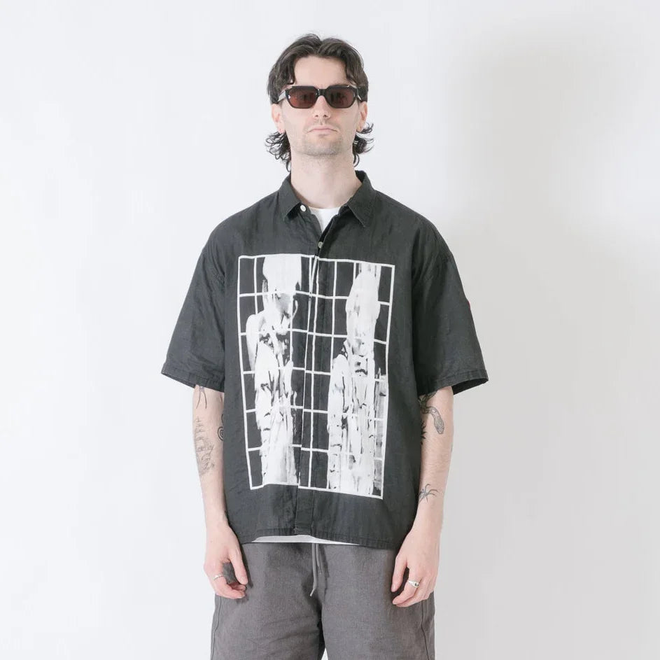 Cav Empt MD Guy Short Sleeve Shirt - Black