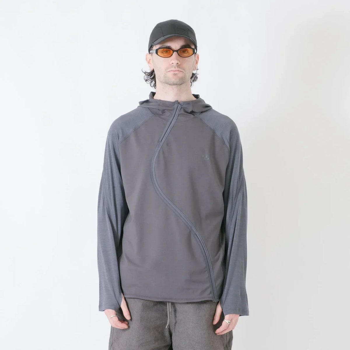 San San Gear Wave Long Sleeve - Blue Charcoal