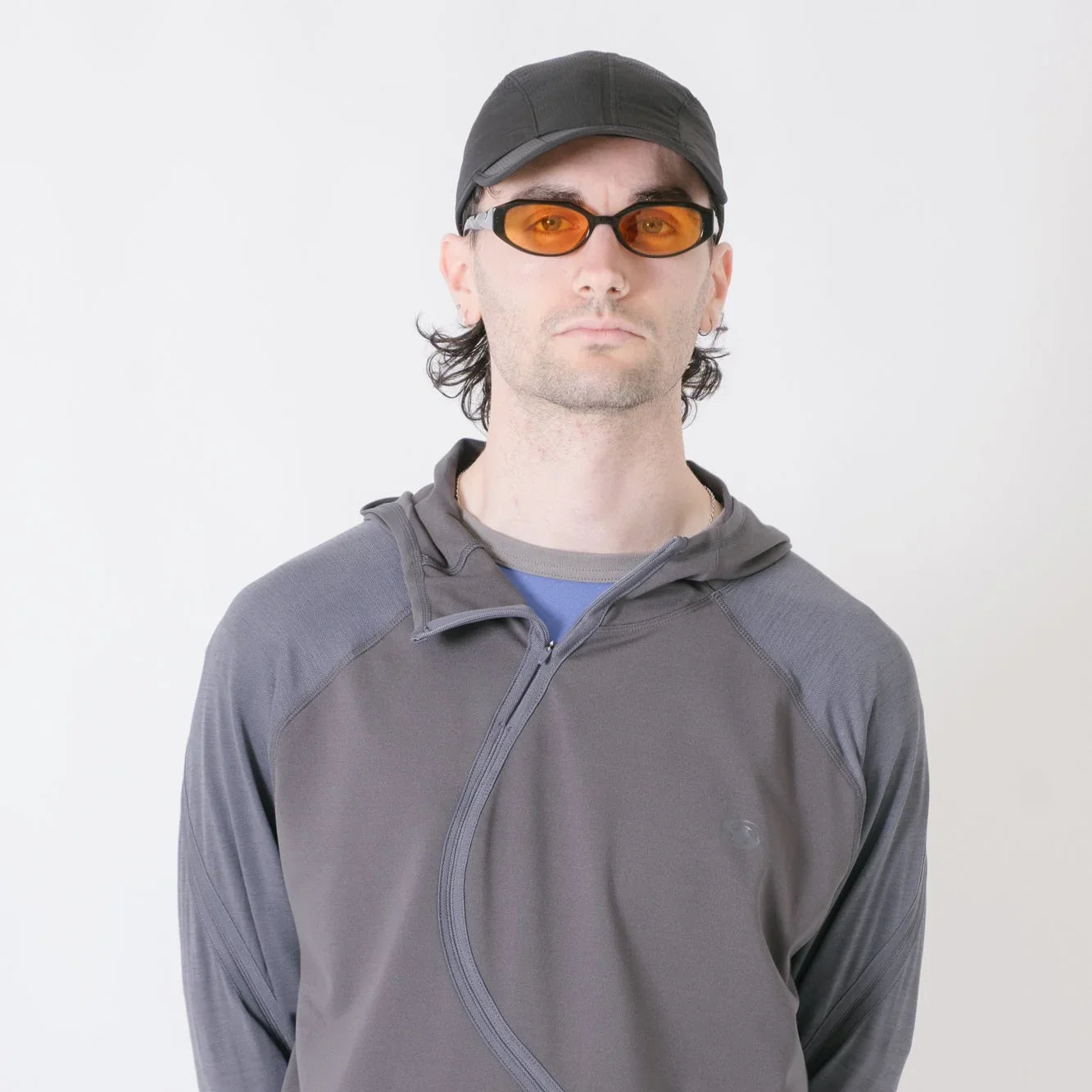 San San Gear Wave Long Sleeve - Blue Charcoal