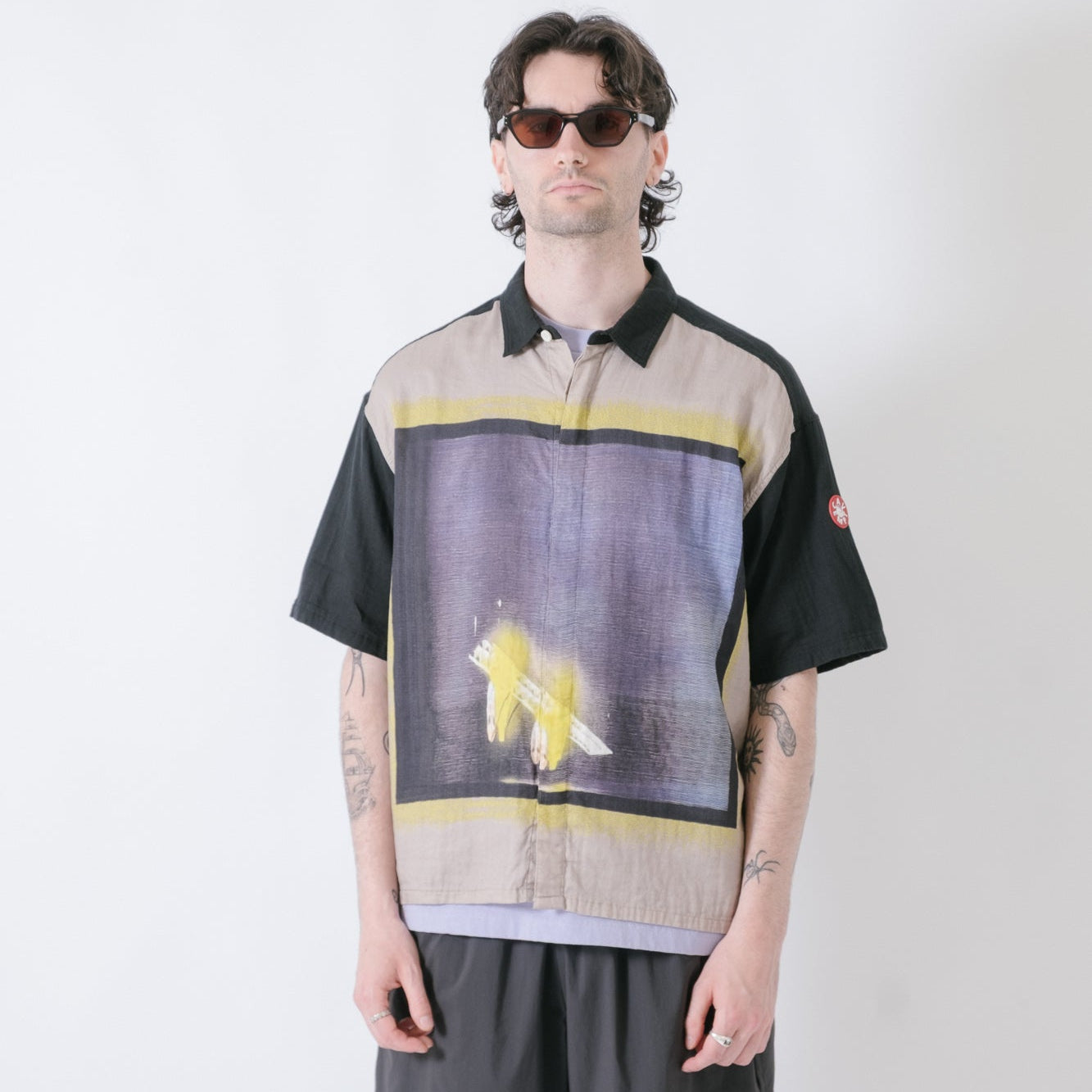 Cav Empt AS Tk52 Short Sleeve Shirt - Black