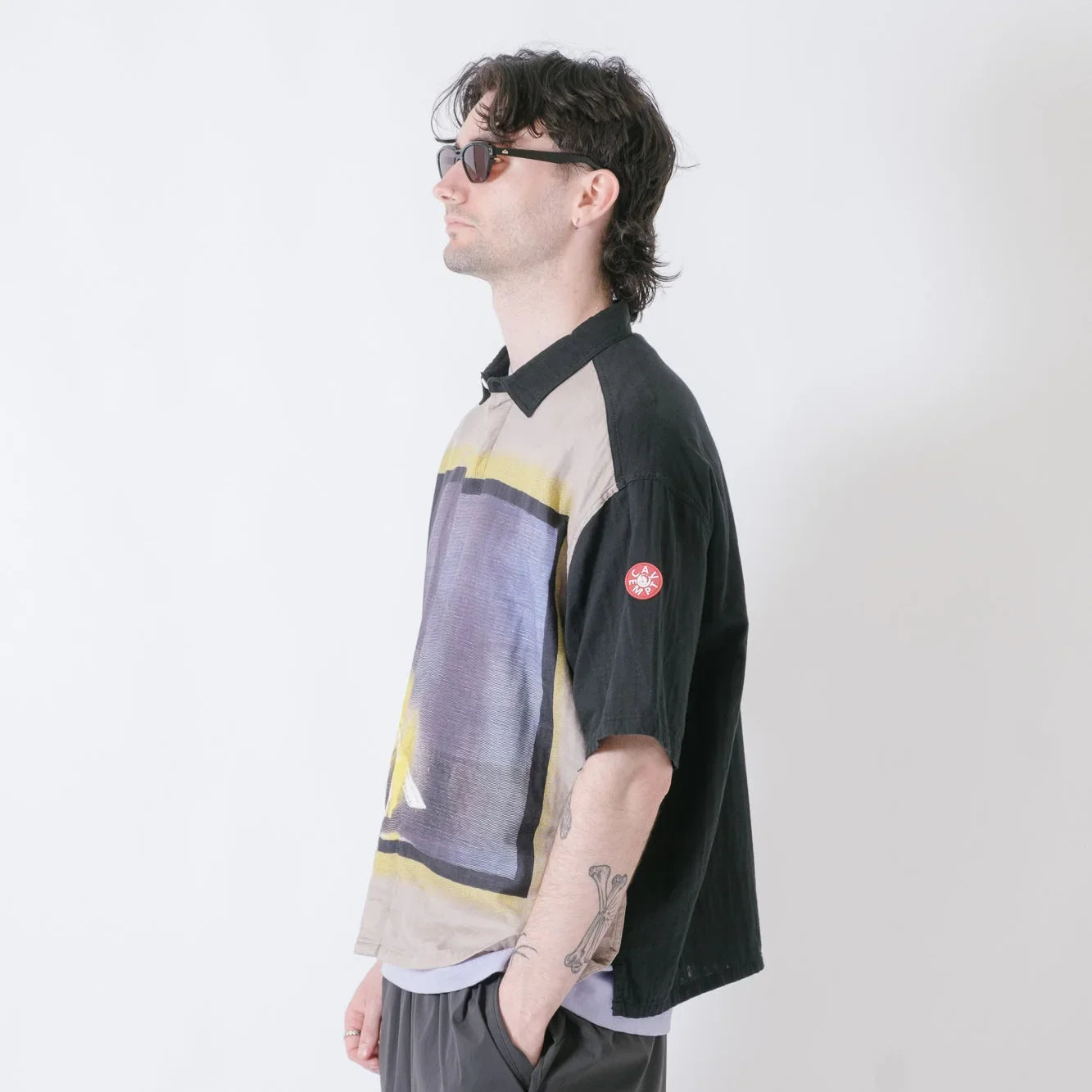 Cav Empt AS Tk52 Short Sleeve Shirt - Black