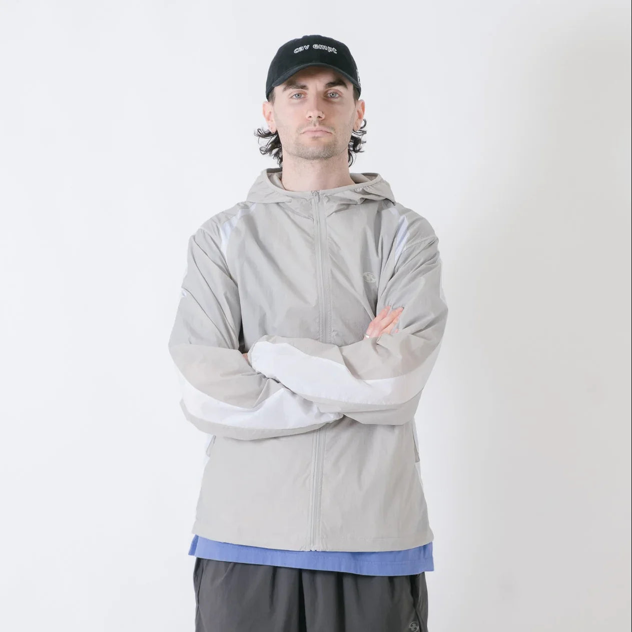San San Gear Paneled Jacket - Grey