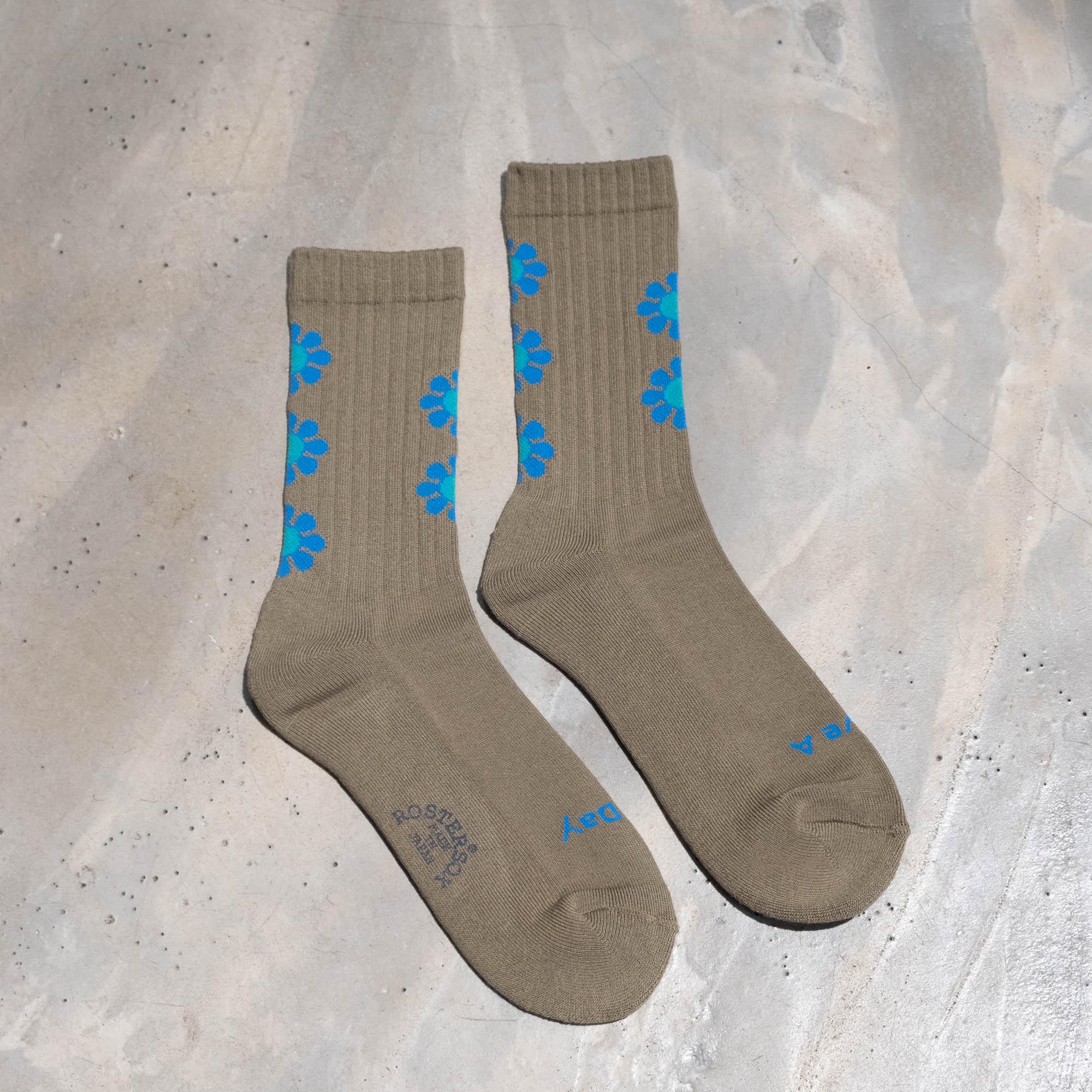 Rostersox Peace Socks - Olive