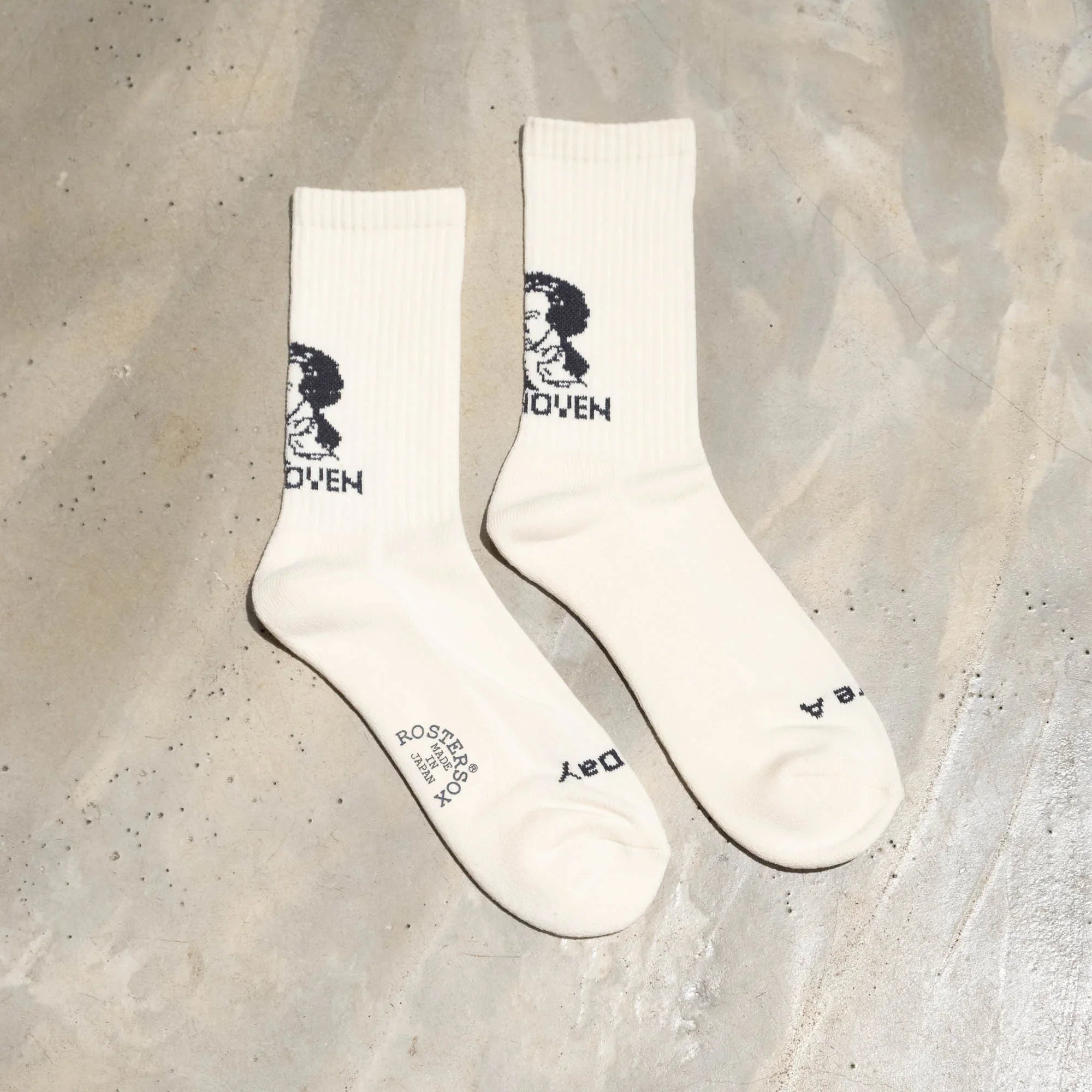Rostersox Beethven Socks - White