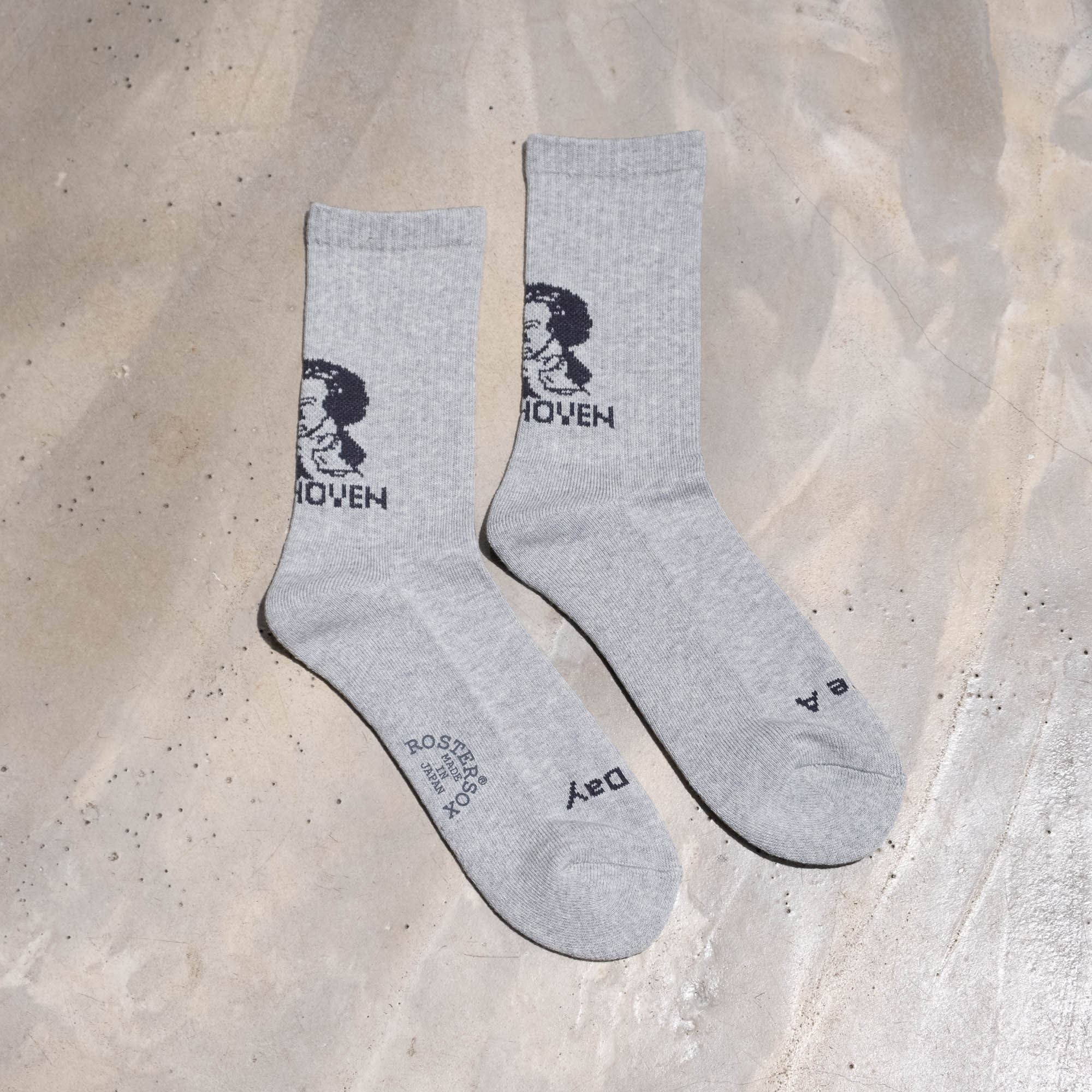 Rostersox Beethven Socks - Grey