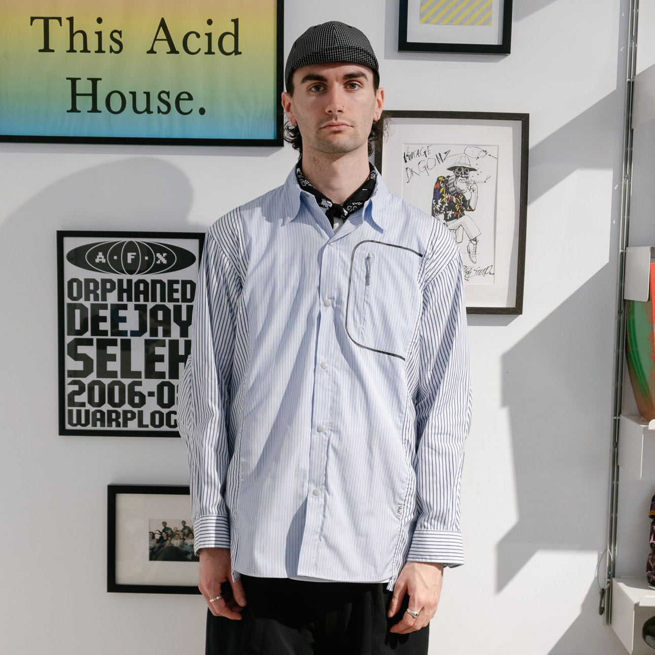 CMF Comfy Outdoor Garment Attached Shirt - Sax