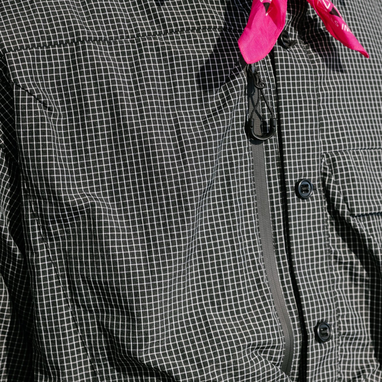 CMF Comfy Outdoor Garment GW Mod Shirt - Grid Black