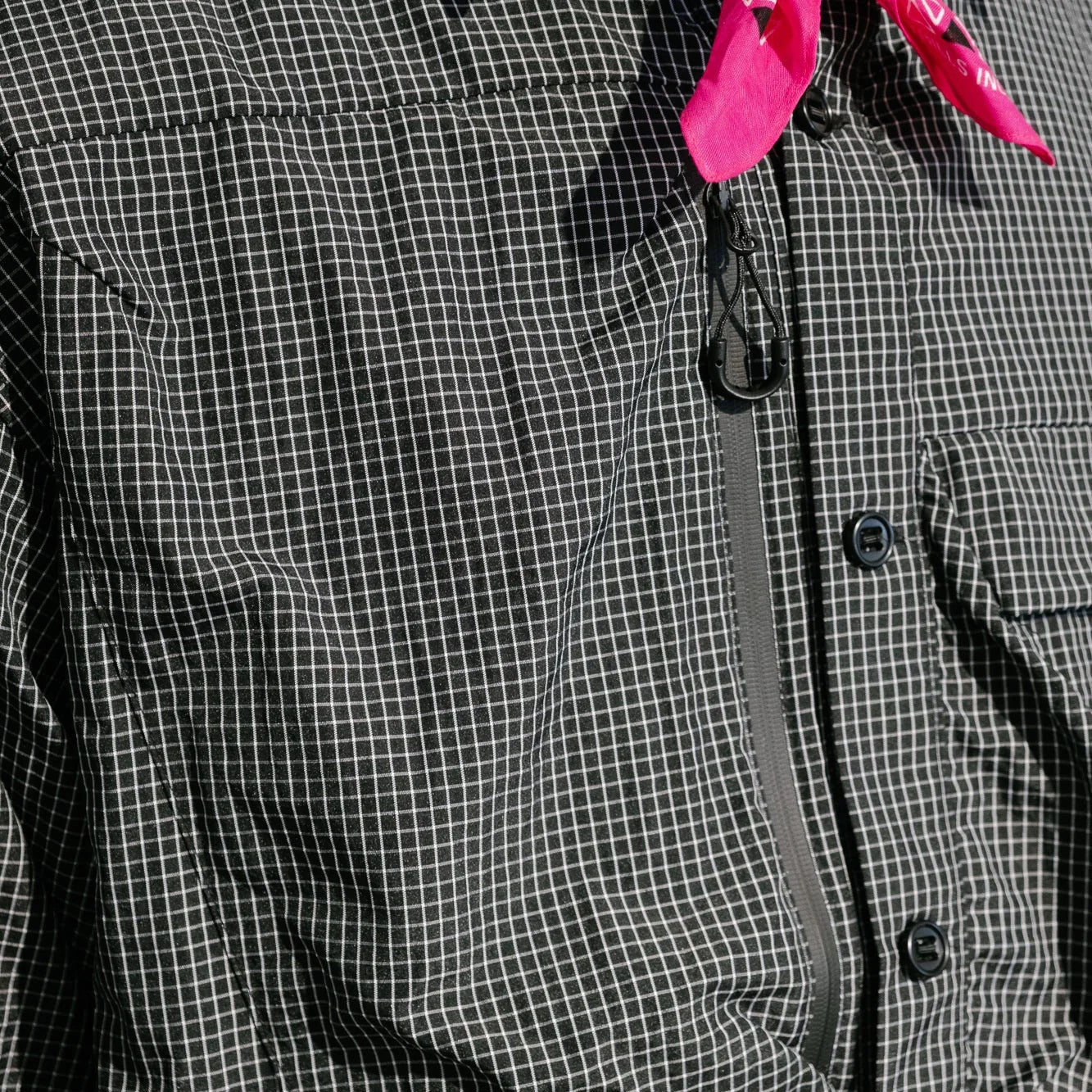 CMF Comfy Outdoor Garment GW Mod Shirt - Grid Black