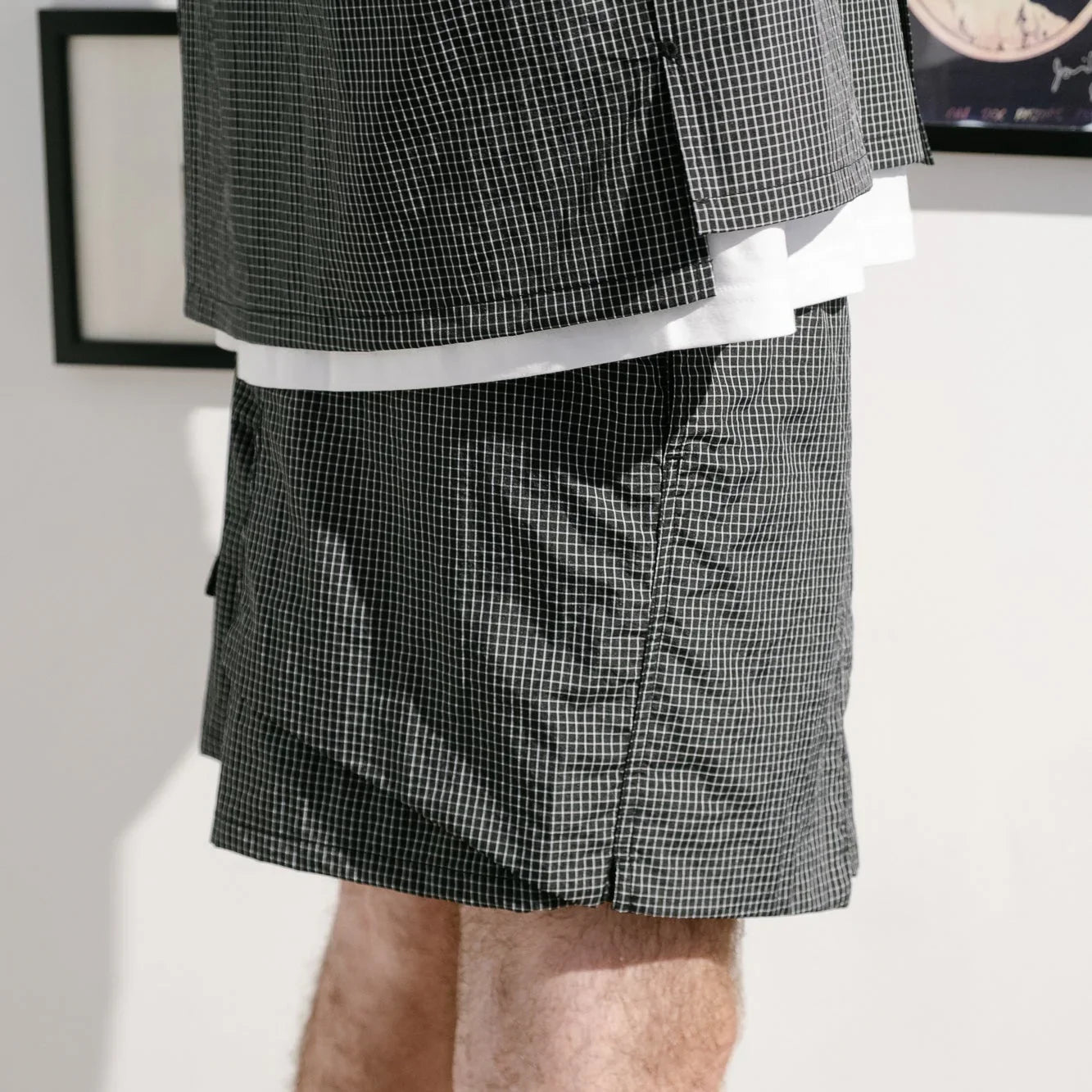 CMF Comfy Outdoor Garment Bug Shorts - Grid Black