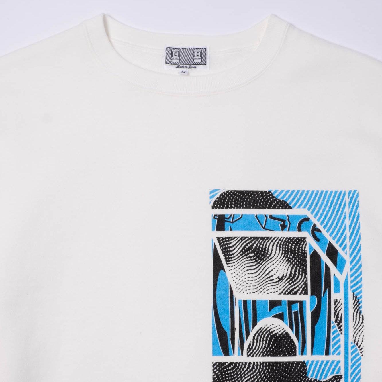 Cav Empt Washed ⋂HAN⋂ Long Sleeve - White - Never Never