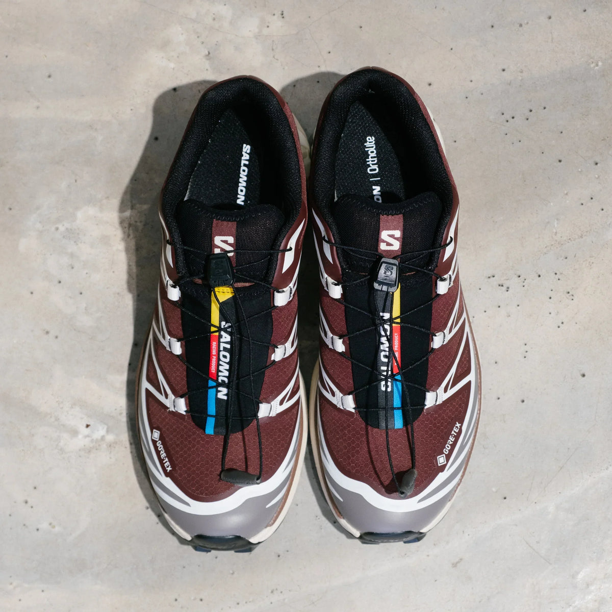 Salomon XT-6 GTX Shoes - Bitter Chocolate/Iron/Vanila