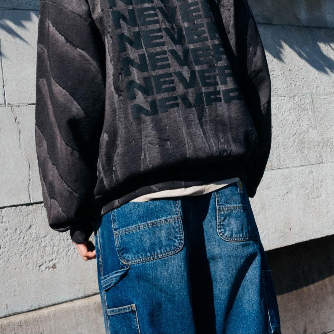 Carhartt WIP OG Single Knee Pant - Blue Dark Used Wash - Never Never