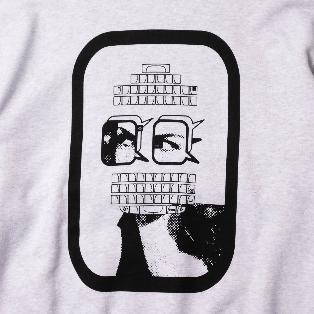 Cav Empt MD 00-38 Crew Neck Sweater - Grey