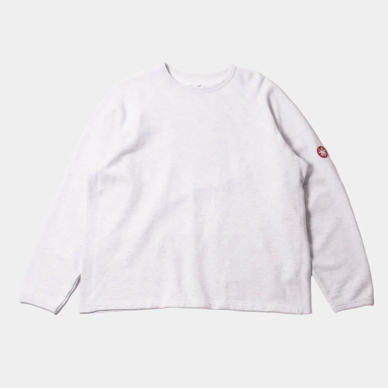 Cav Empt Half Panel Rib Crew Neck - Grey