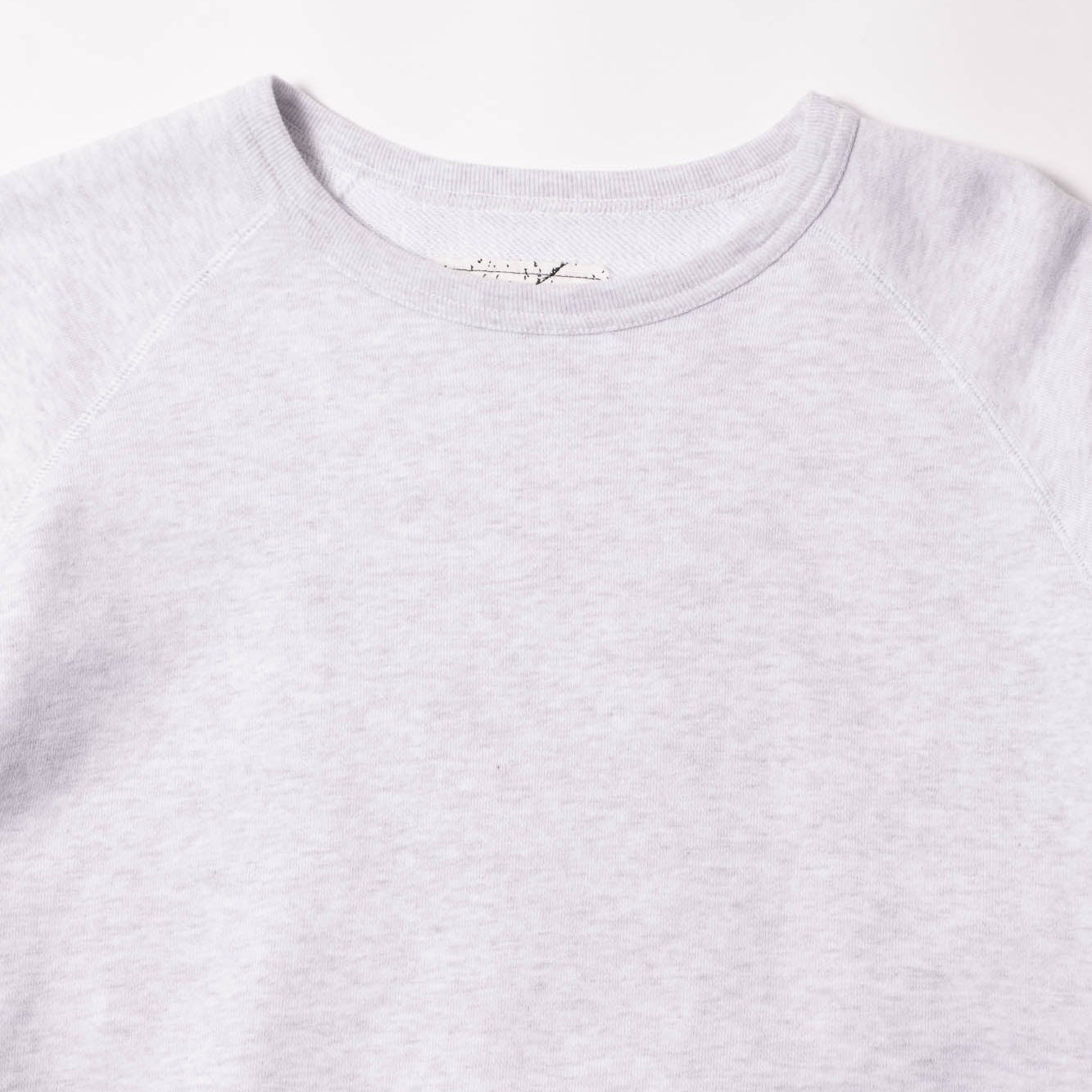 Cav Empt Half Panel Rib Crew Neck - Grey