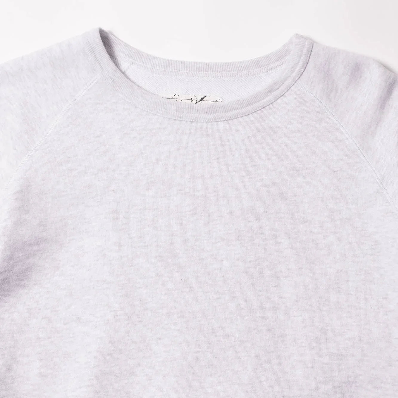 Cav Empt Half Panel Rib Crew Neck - Grey