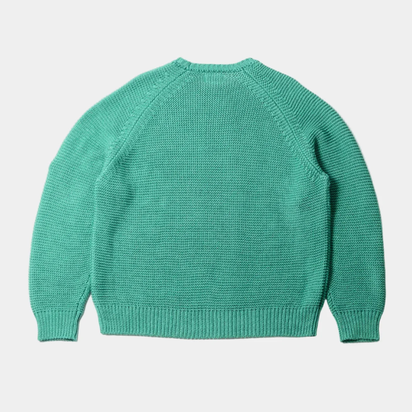 Cav Empt Raglan Cotton Knit Sweater - Green