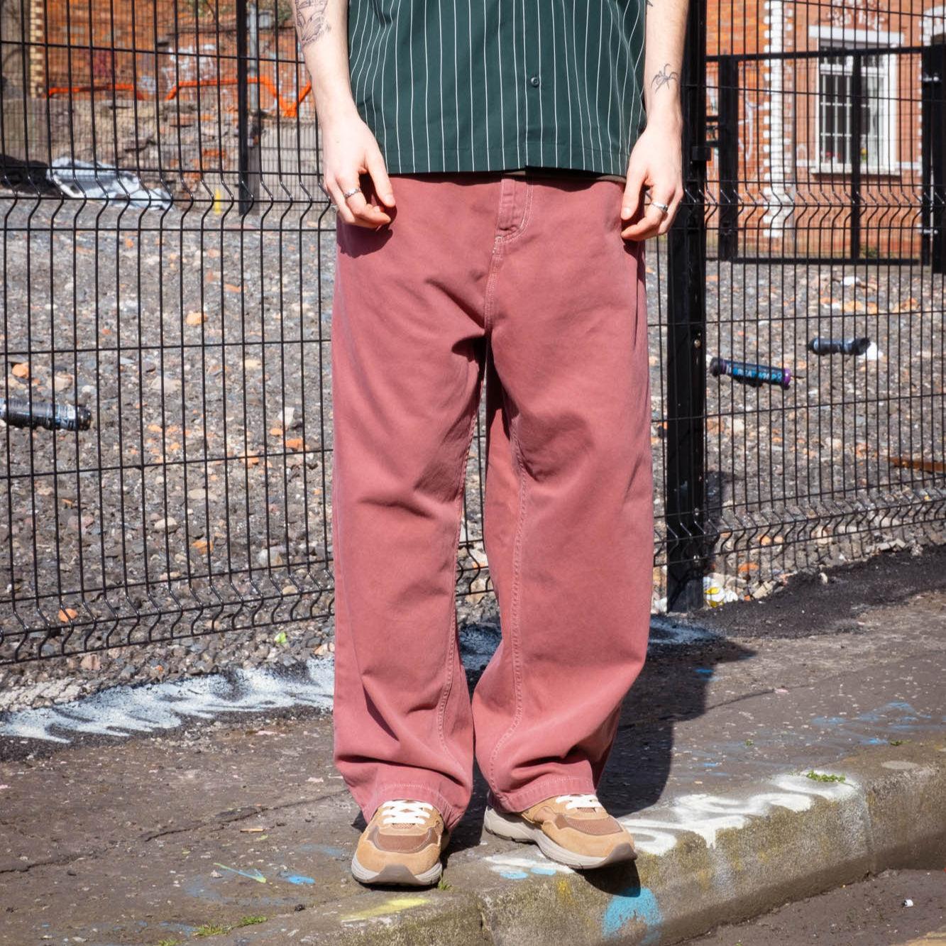 Carhartt WIP Brandon Pant - Dusky Pink - Never Never