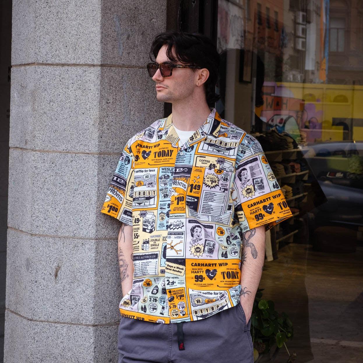 Carhartt WIP S/S Catalogue Shirt - Hue - Never Never