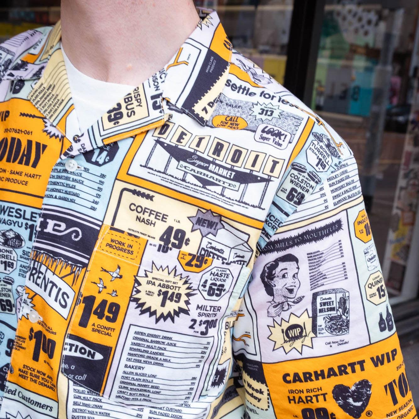 Carhartt WIP S/S Catalogue Shirt - Hue - Never Never