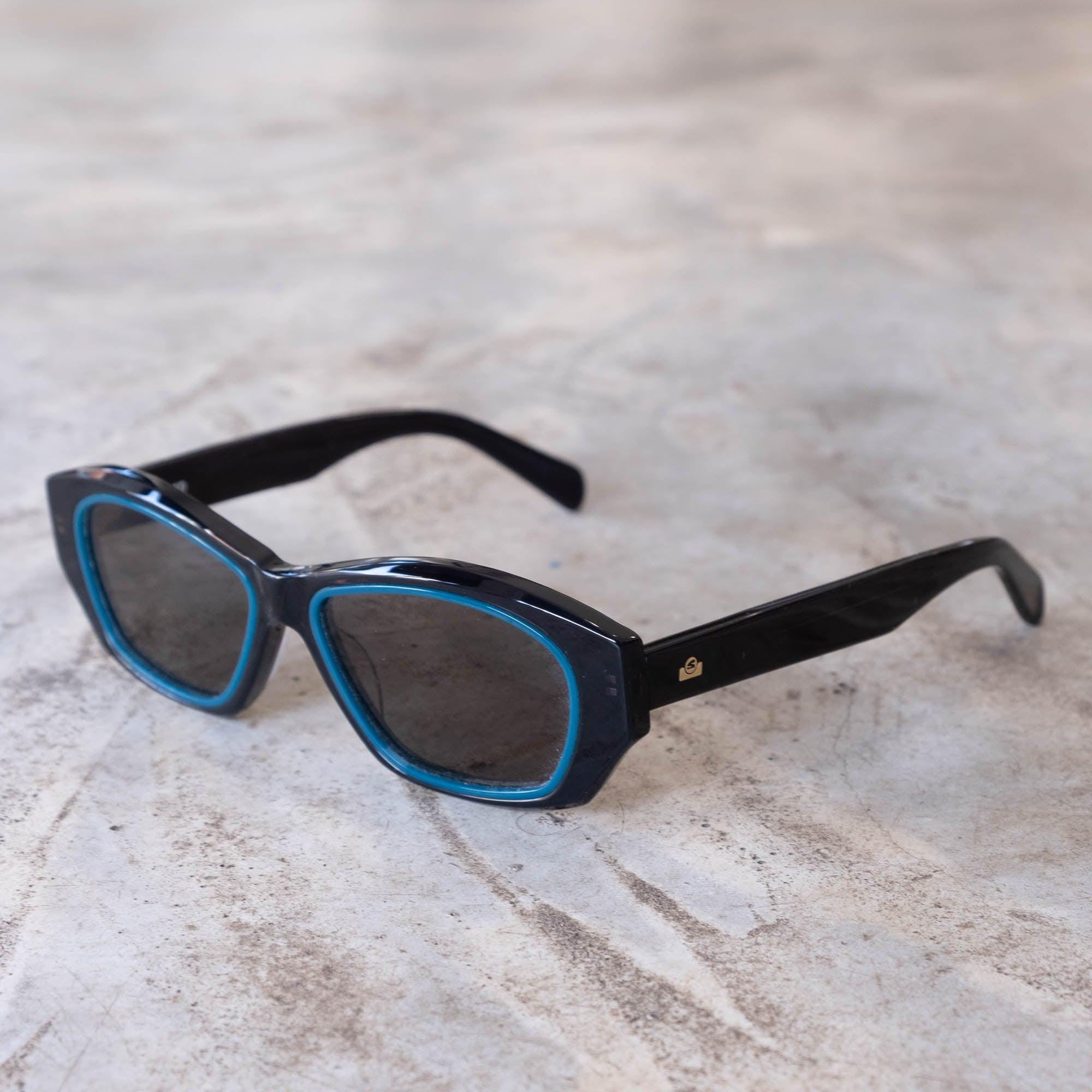 Sub Sun SUB010 Sunglasses - Black/Green - Never Never