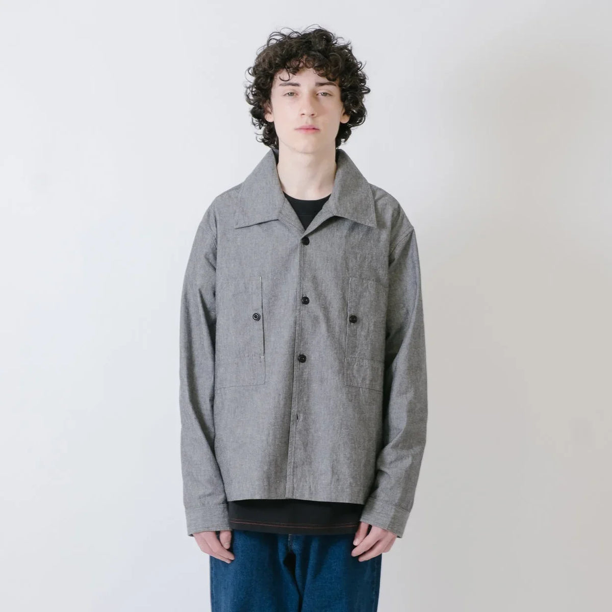 Nicholas Daley Workers Shirt - Black