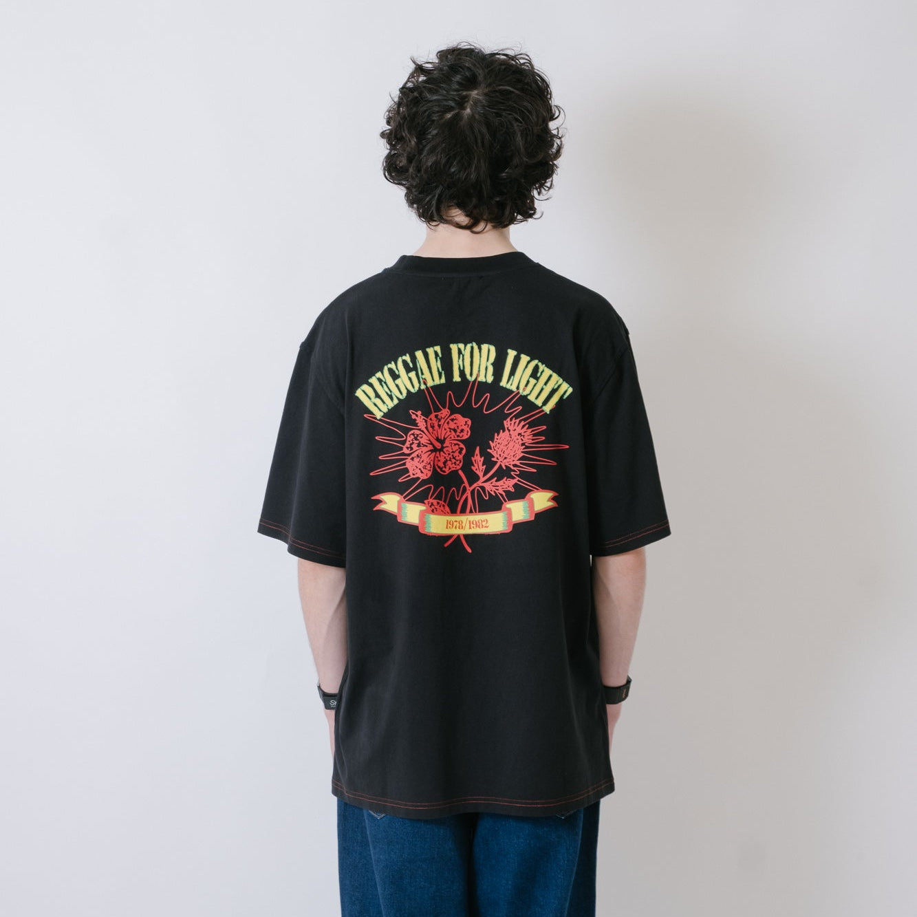 Nicholas Daley Hibiscus T-Shirt - Black
