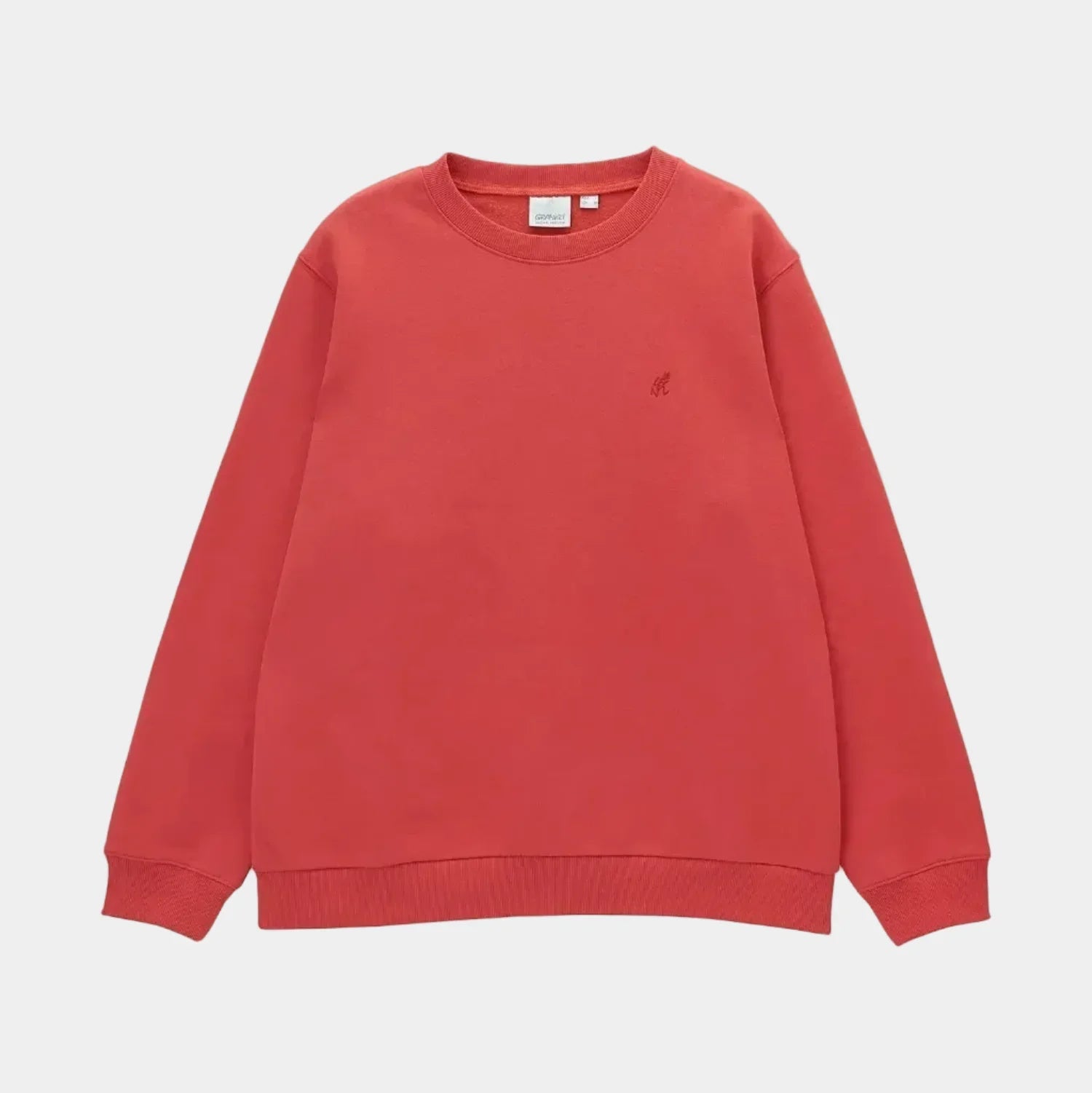 Gramicci One Point Crew Sweatshirt - Crimson Red - Never Never