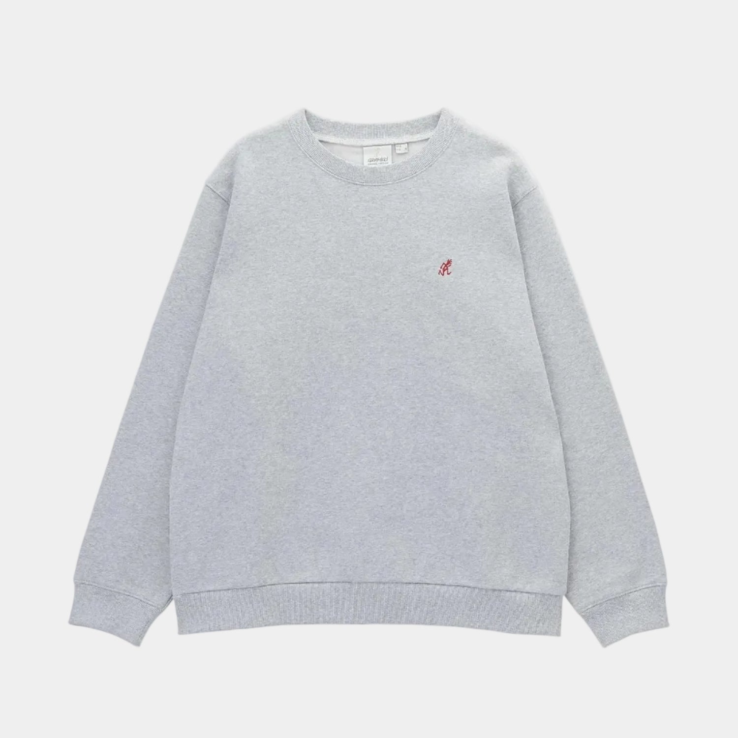 Gramicci One Point Crew Sweatshirt - Heather Grey
