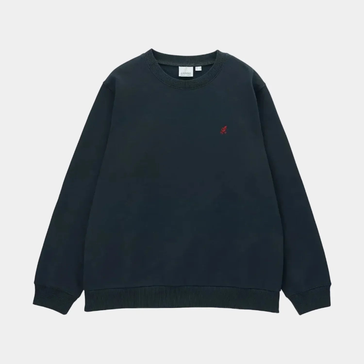 Gramicci One Point Crew Sweatshirt - Vintage Black - Never Never