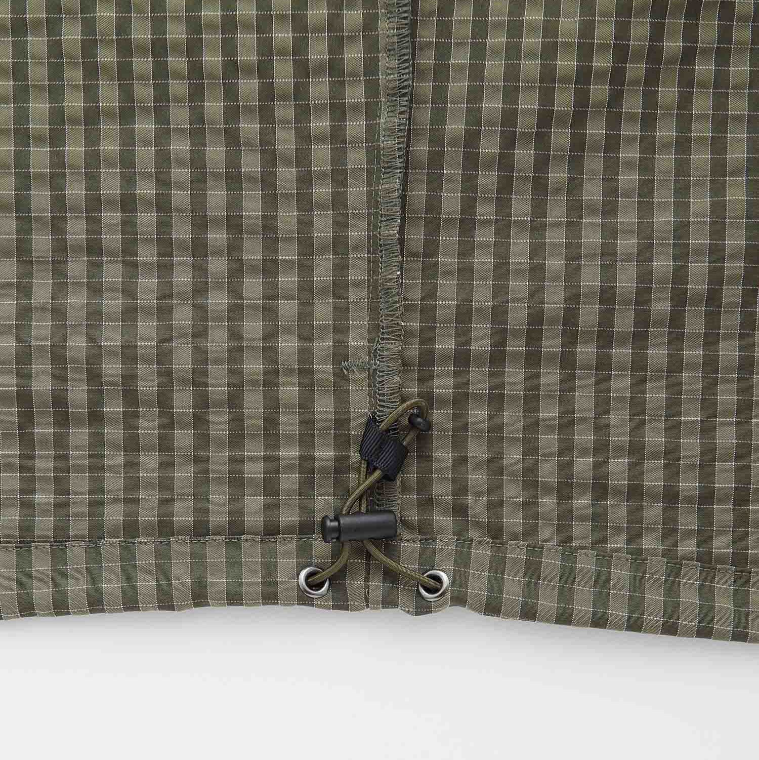 Gramicci Northside Plaid Hooded Jacket - Olive