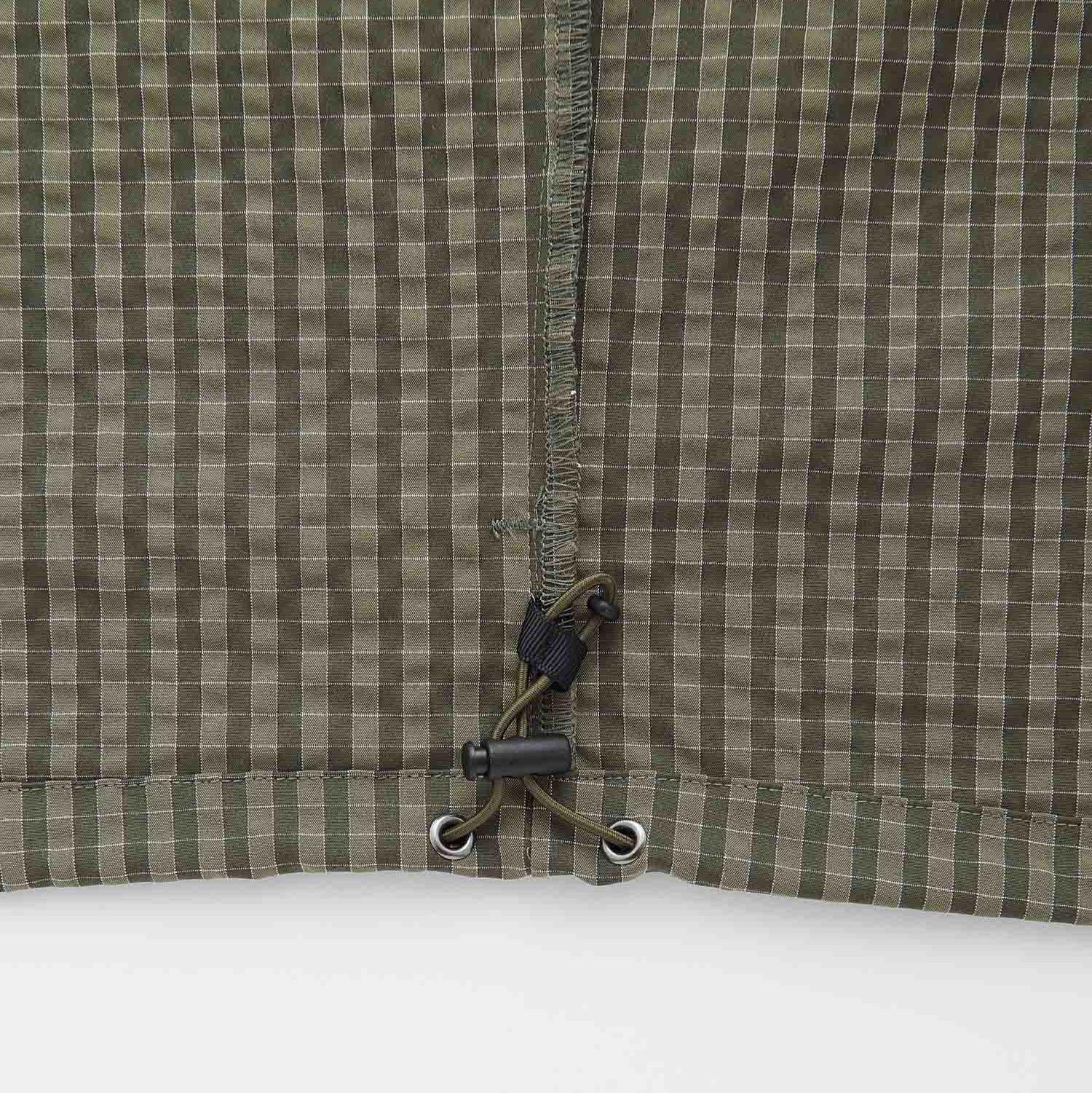 Gramicci Northside Plaid Hooded Jacket - Olive