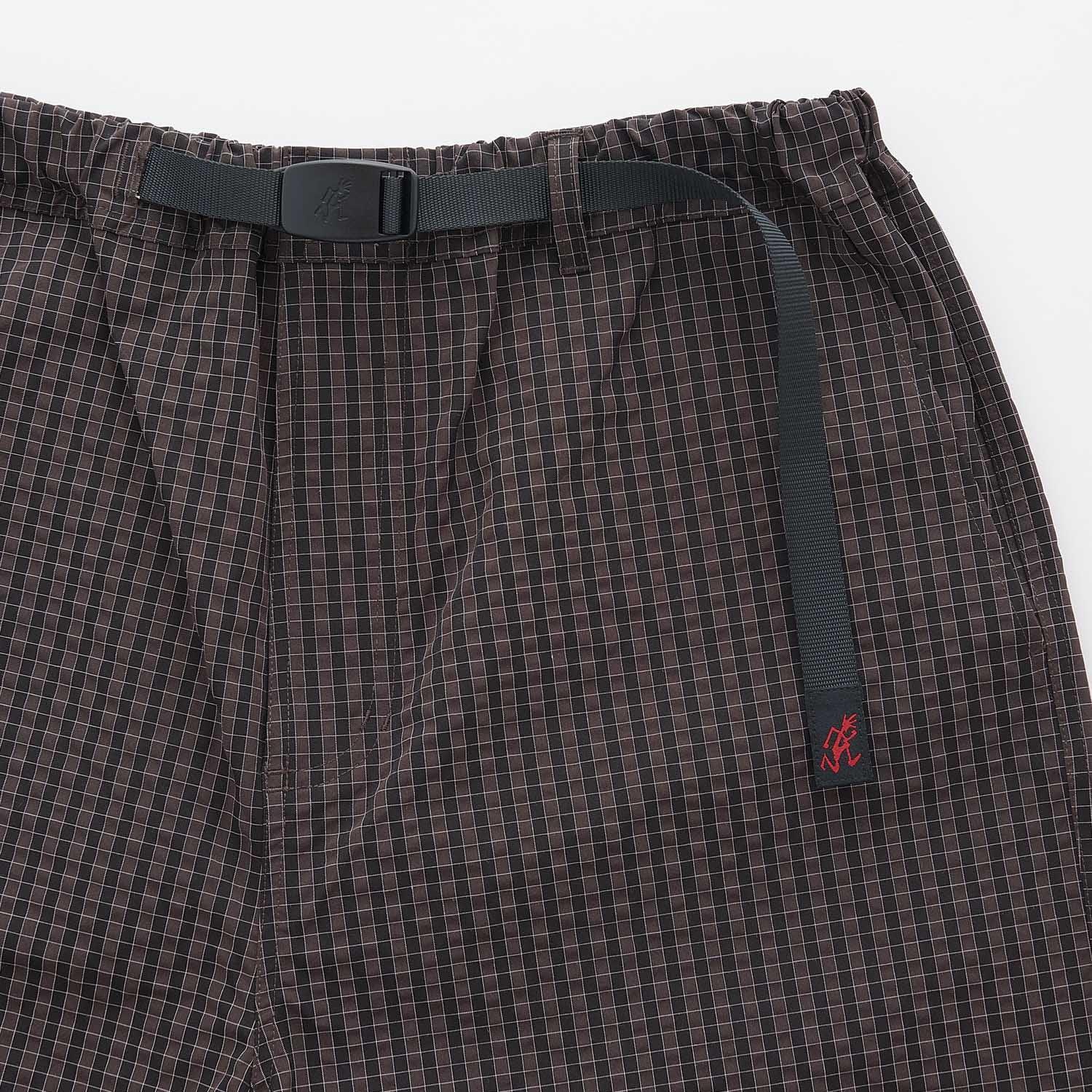 Gramicci Northside Plaid Pant - Deep Brown