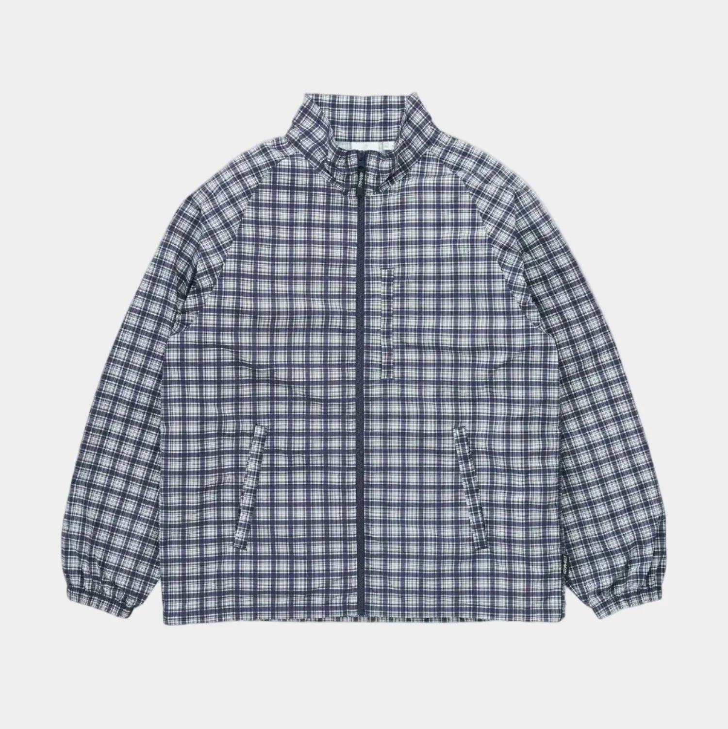 Gramicci Checkered Shell Jacket - Navy Check - Never Never