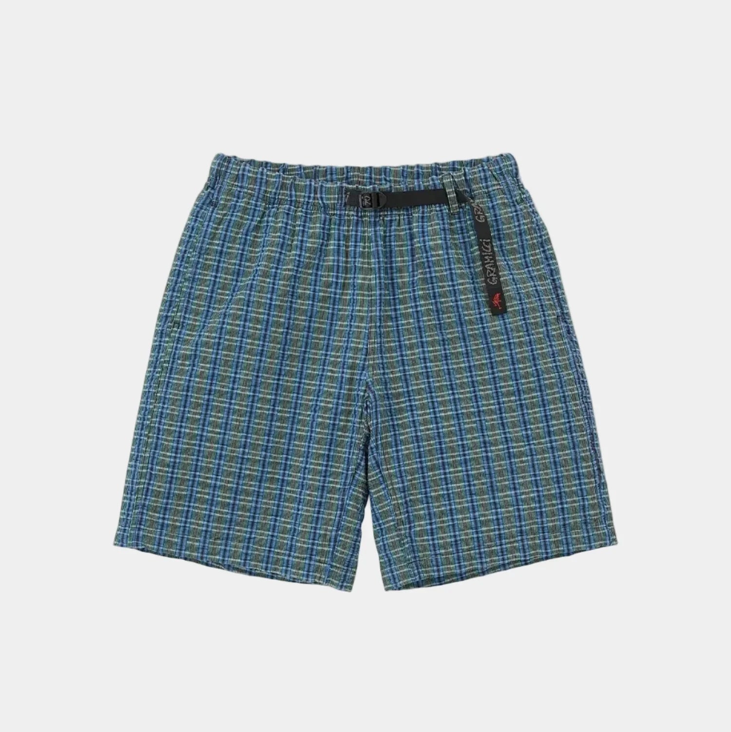 Gramicci OG Seersucker Short - Multi Stripe Plaid - Never Never