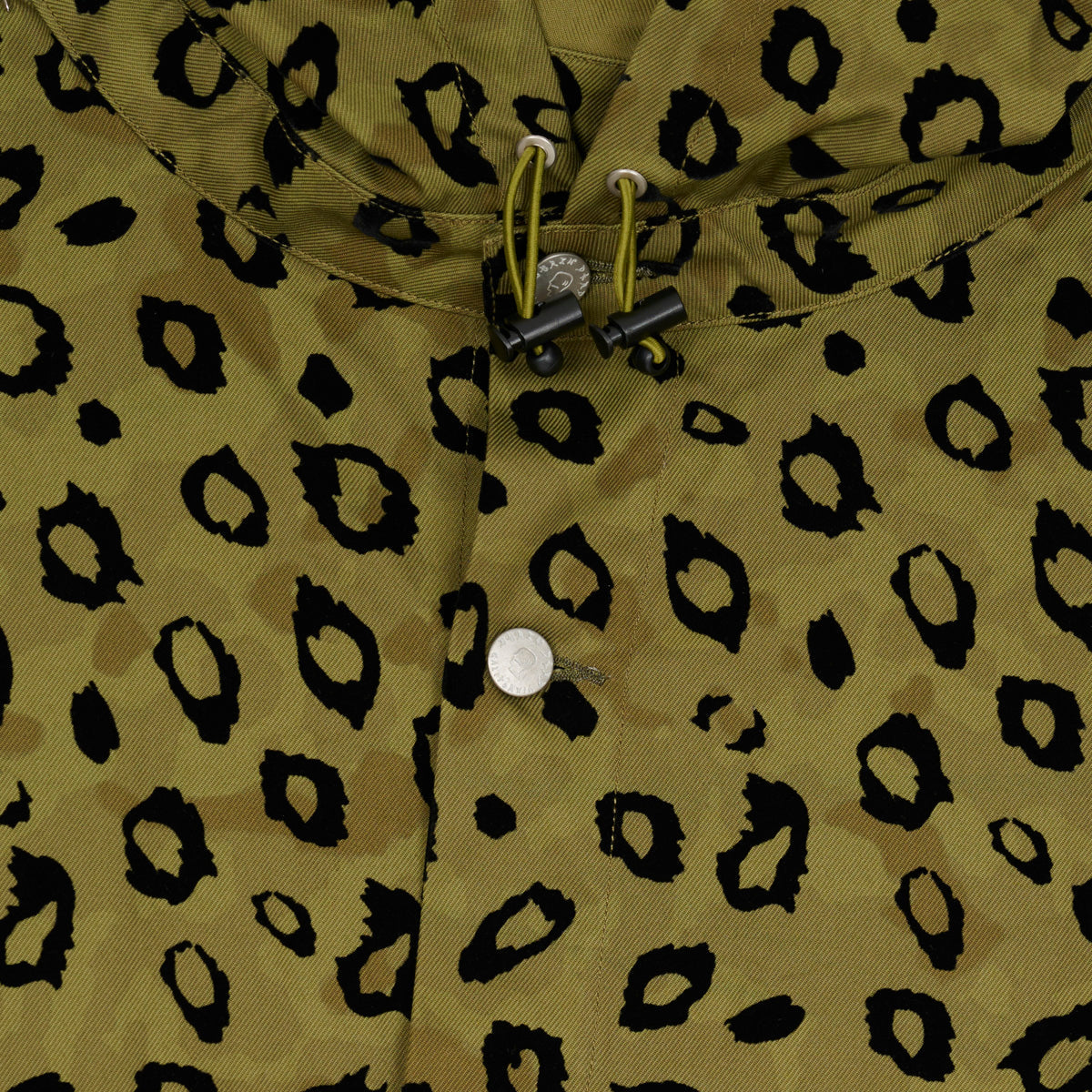 Brain Dead Hooded Chore Coat - Flocked Leopard Camo