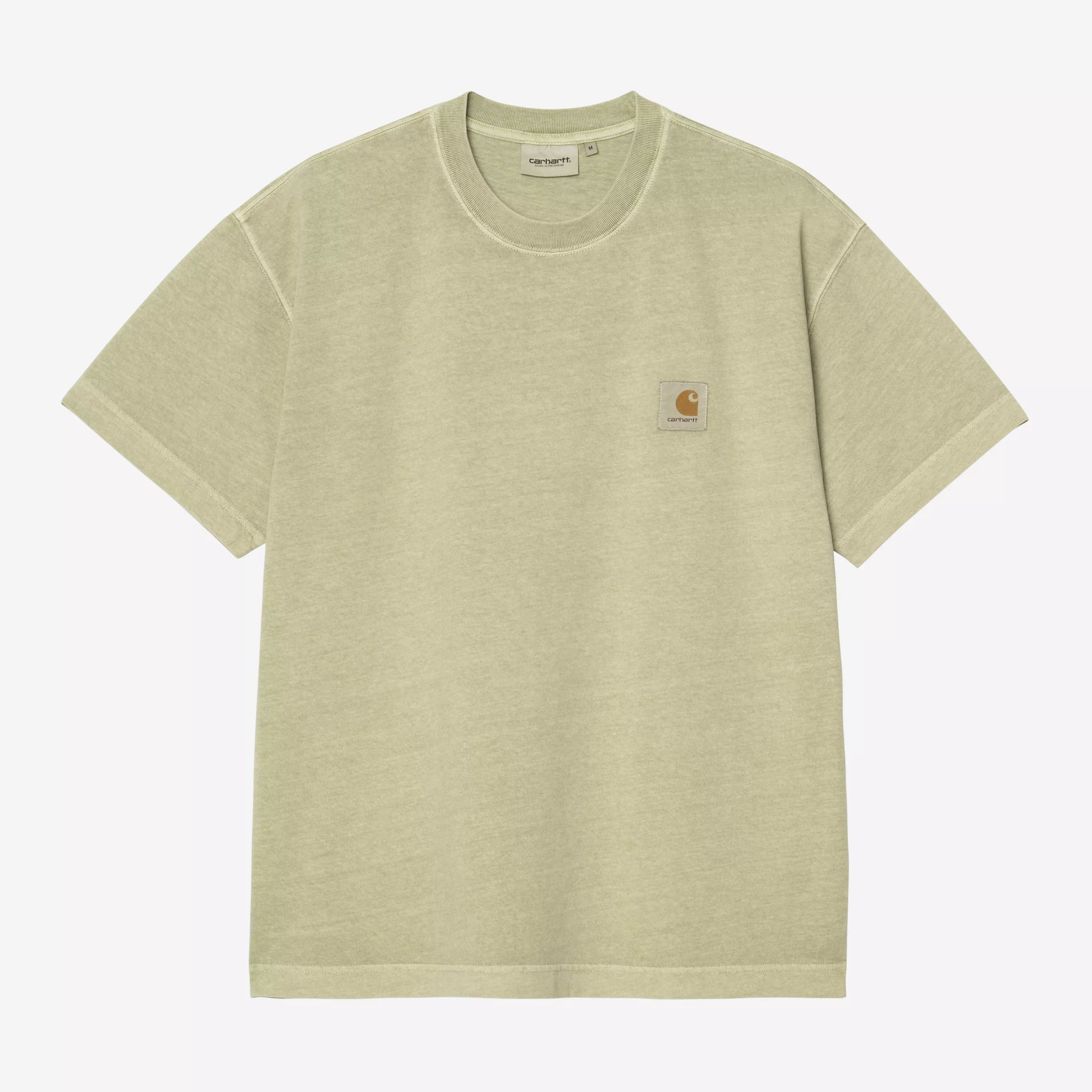 Carhartt WIP Nelson T-Shirt - Gentle Green Garment Dyed