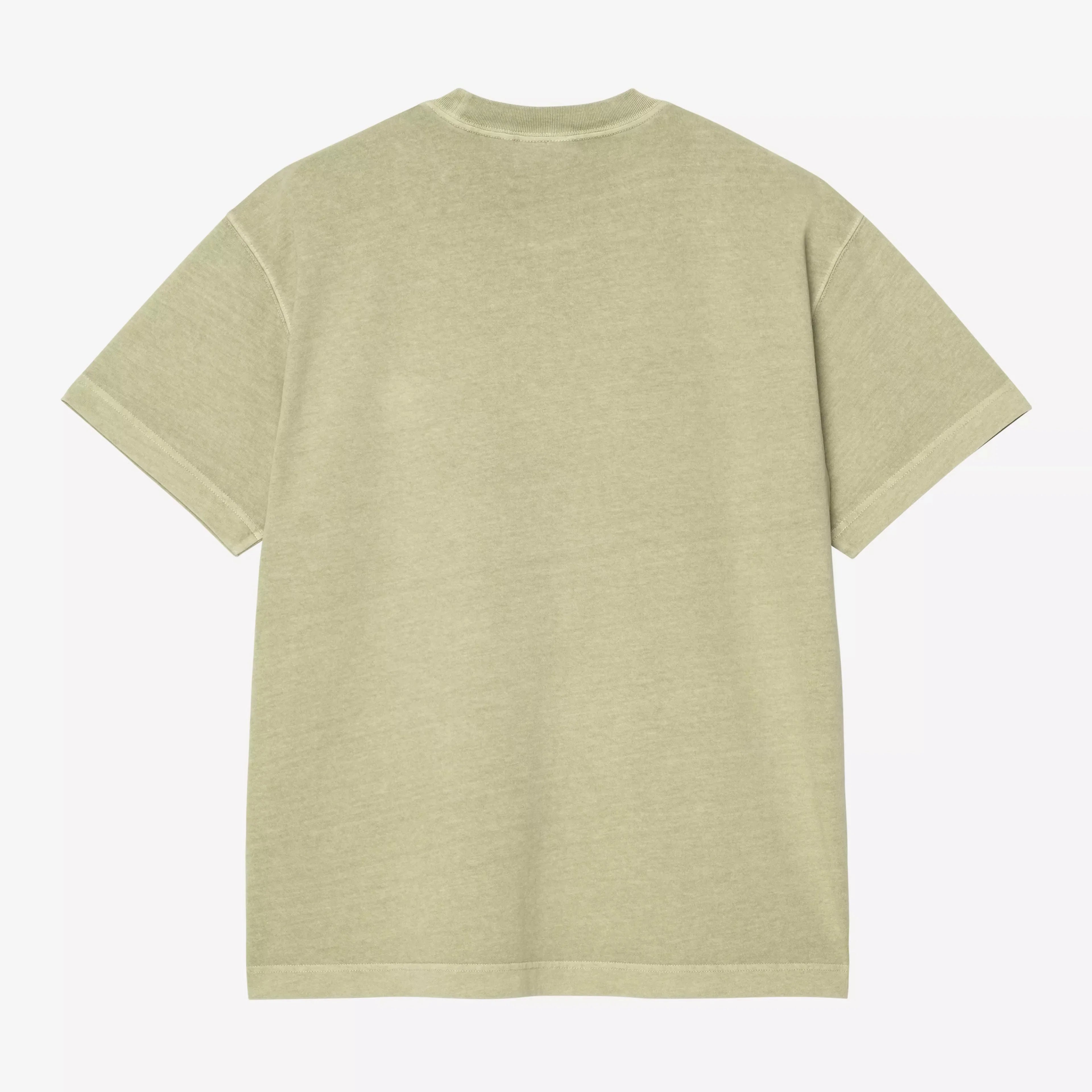 Carhartt WIP Nelson T-Shirt - Gentle Green Garment Dyed - Never Never
