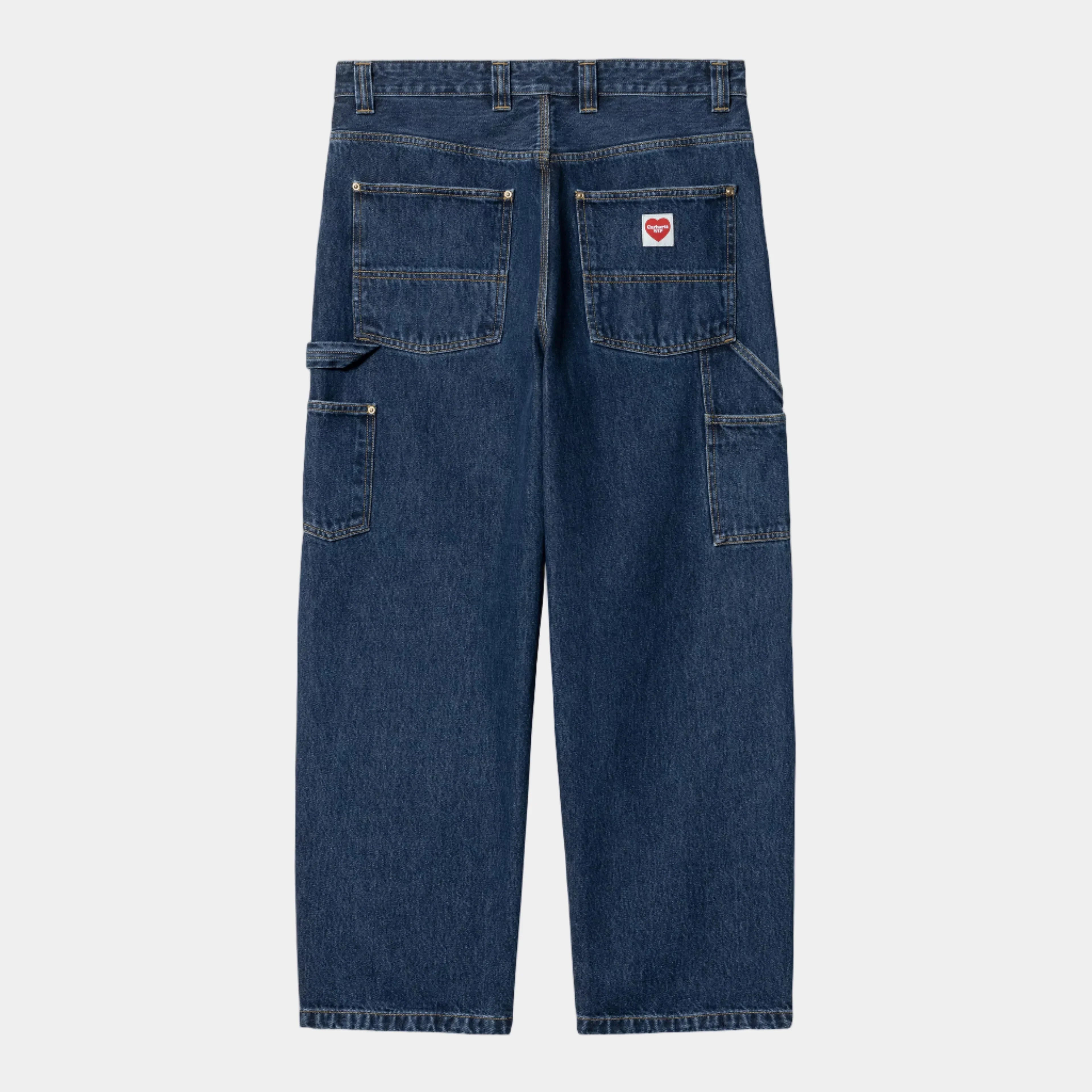 Carhartt WIP Nash Double Knee Pant - Blue Stone Washed