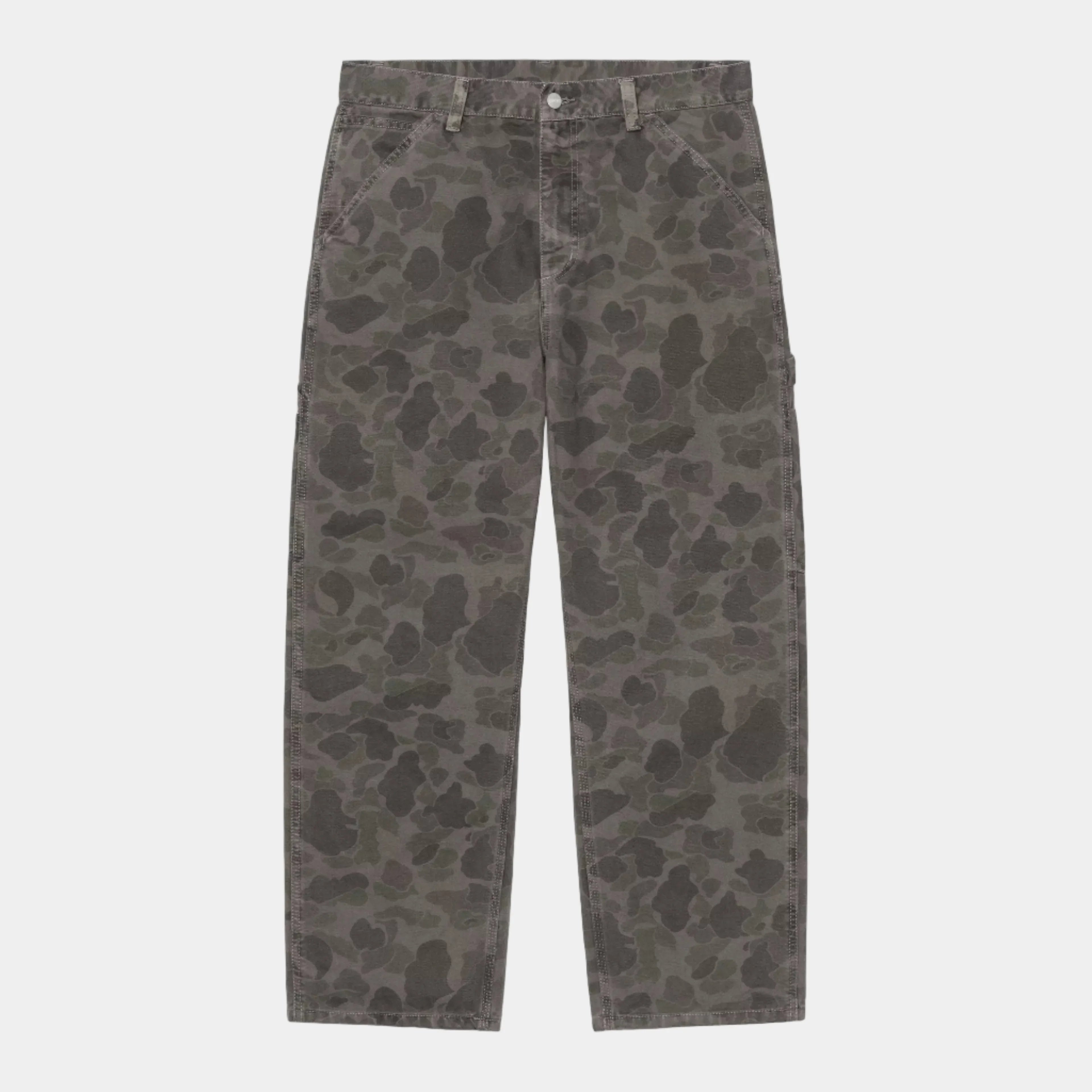 Carhartt WIP Duck Single Knee Pant - Green/Porphyry