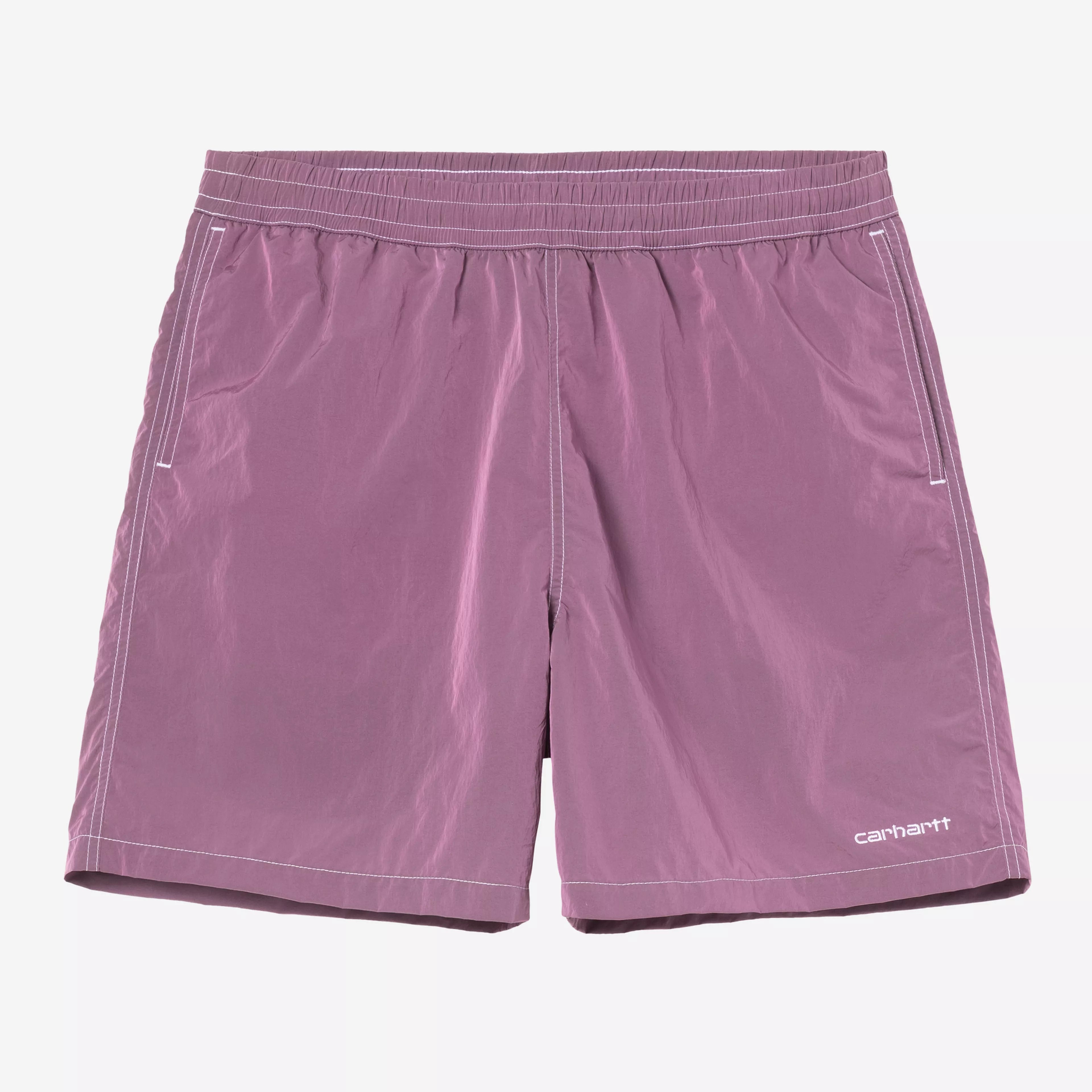 Carhartt WIP Canby Swim Trunks - Gentle Purple/White