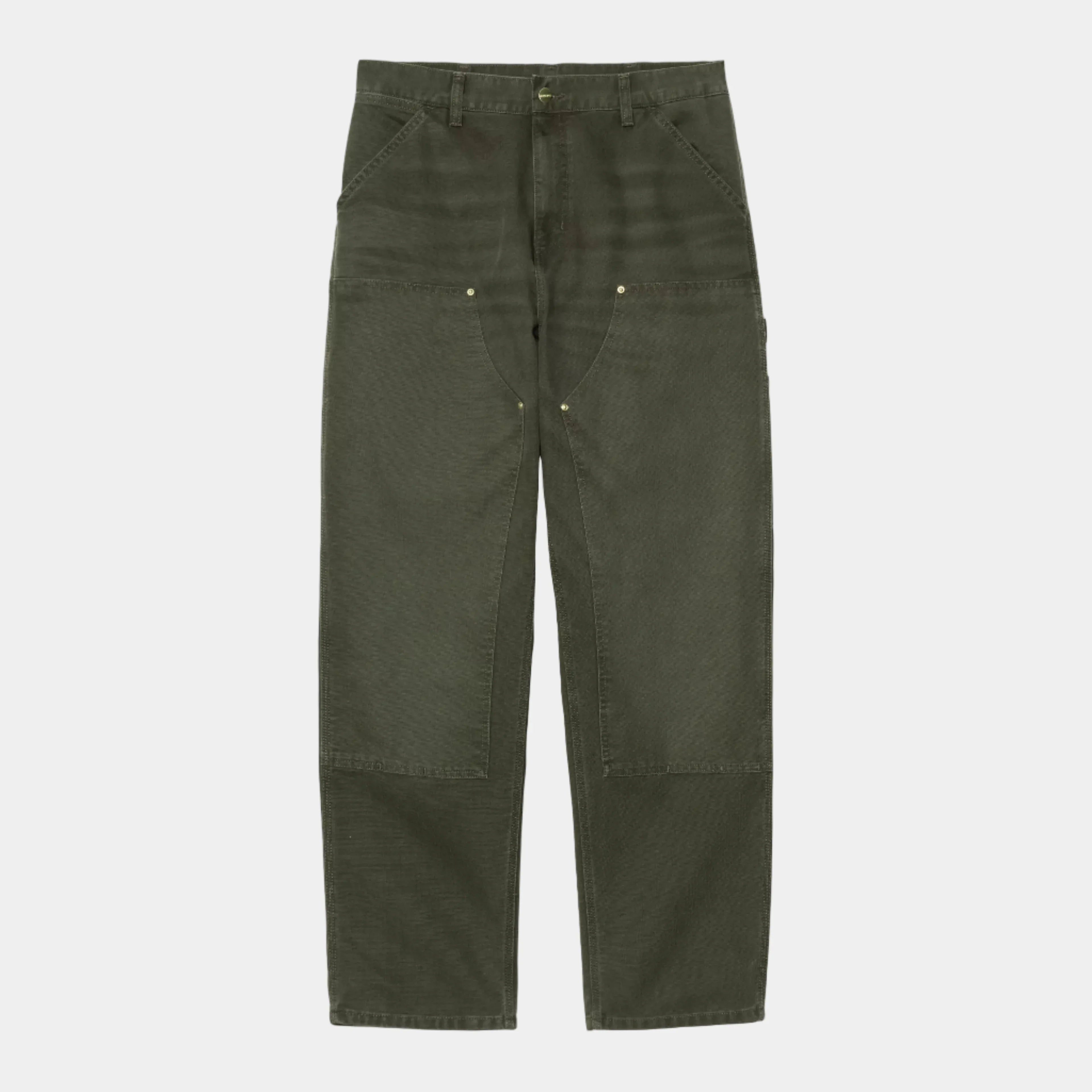 Carhartt WIP Double Knee Pant - Olive Stone Canvas