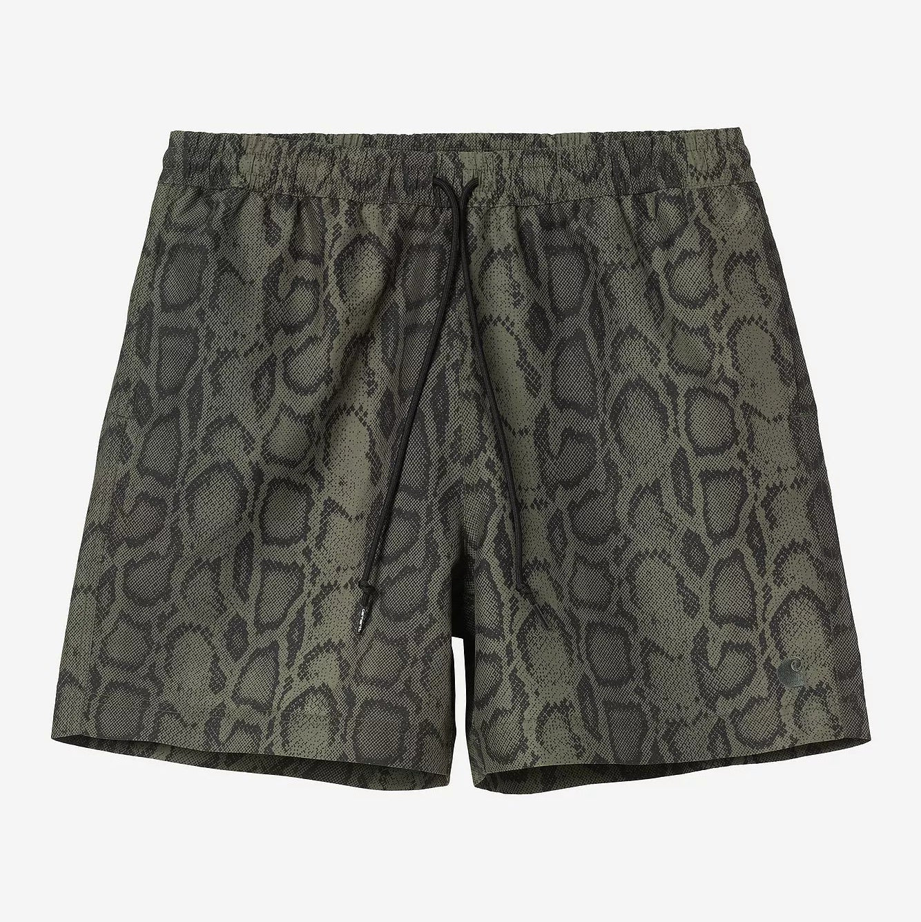 Carhartt WIP Slater Swim Trunks - Snake Camo/Leaf