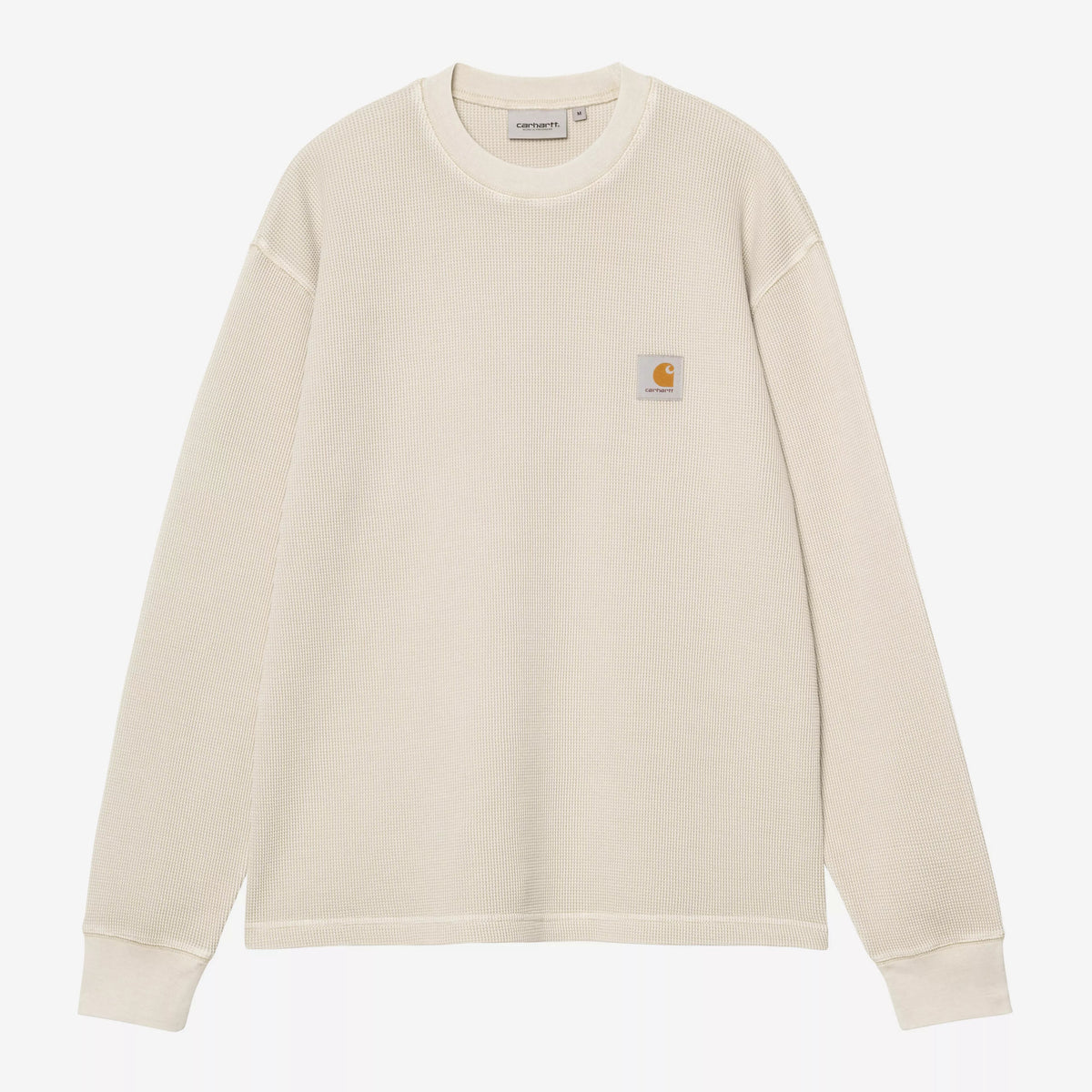 Carhartt WIP L/S Vista Waffle T-Shirt - Fleur De Sel
