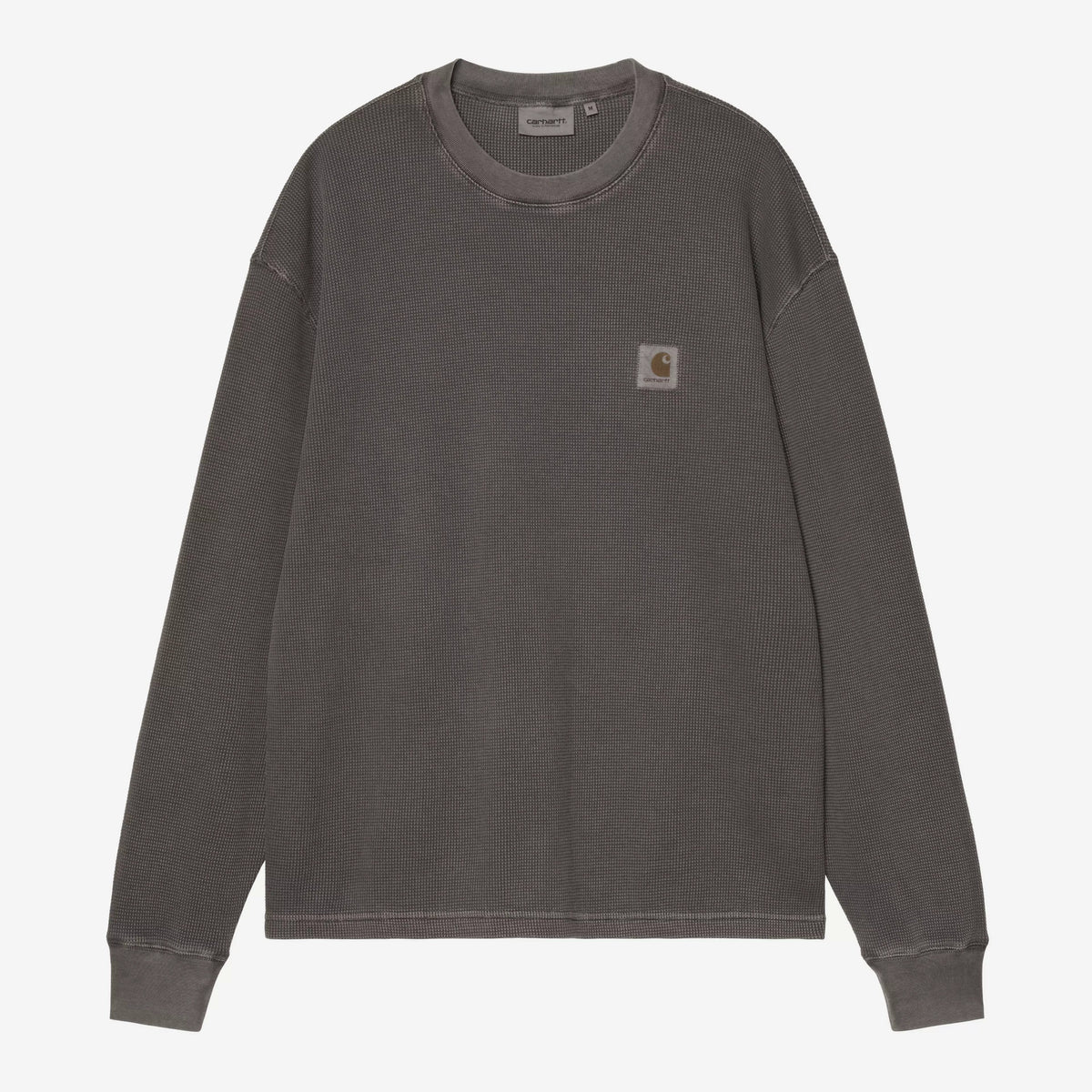 Carhartt WIP L/S Vista Waffle T-Shirt - Black
