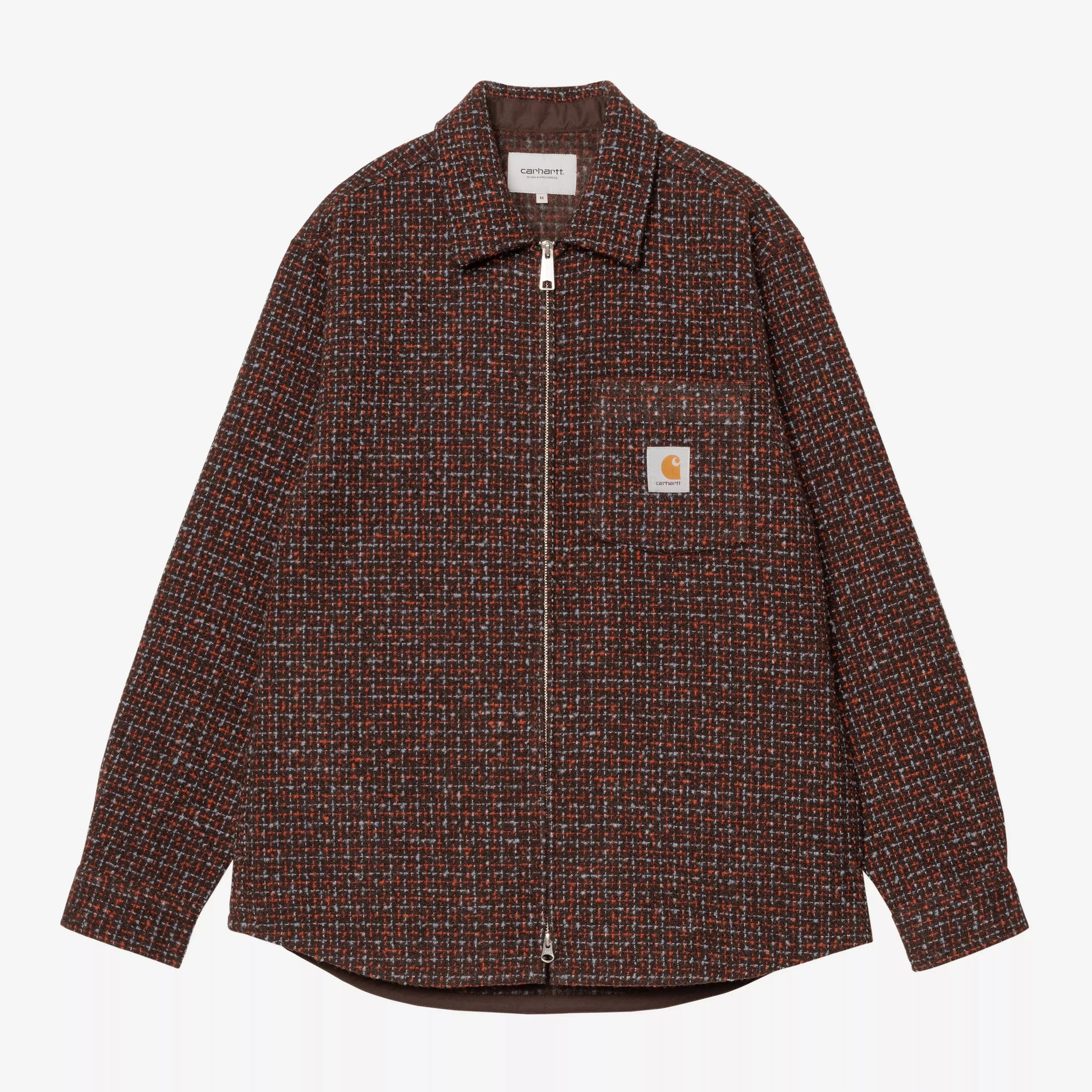 Carhartt WIP Bellamy Shirt Jac - Bellamy Check/Tobacco