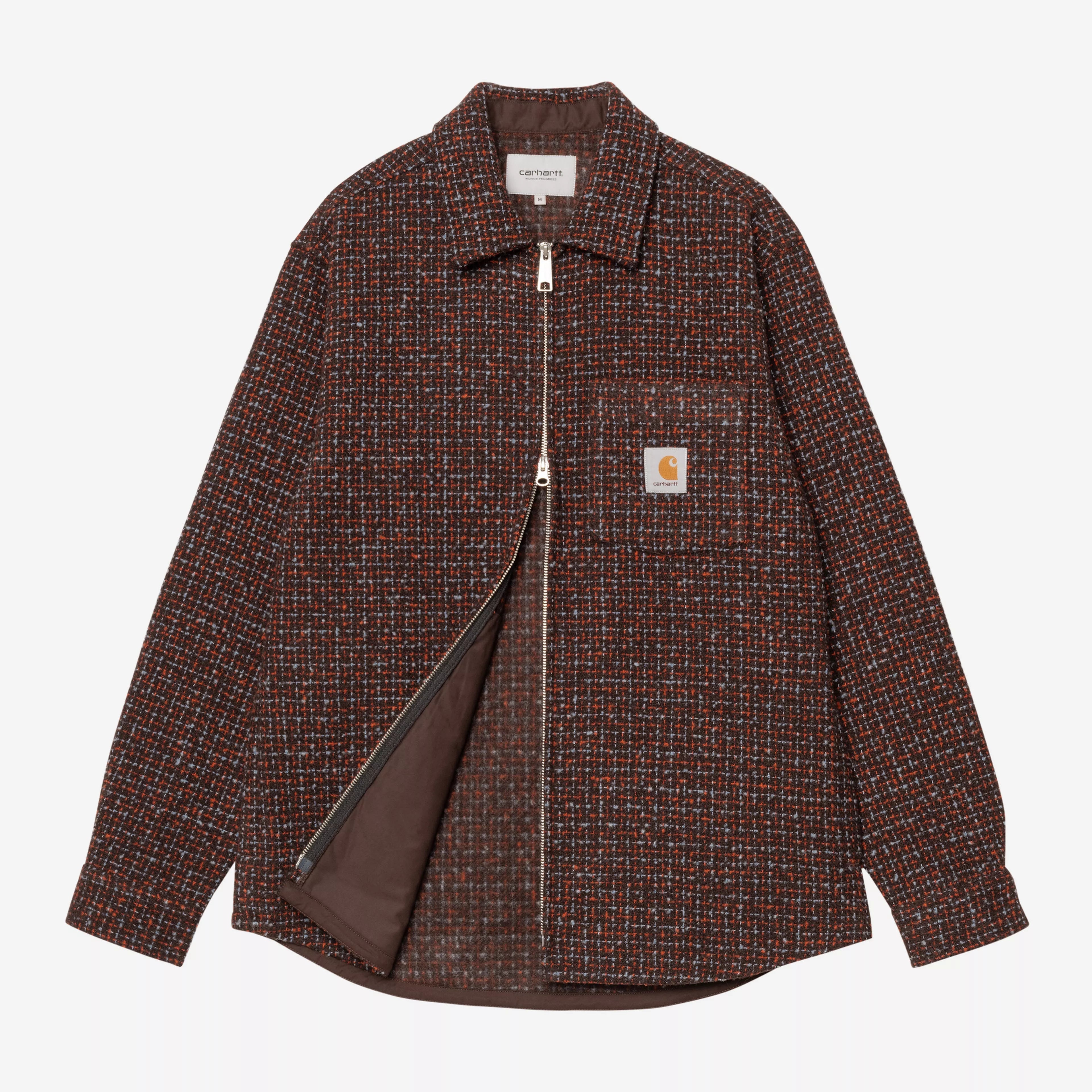 Carhartt WIP Bellamy Shirt Jac - Bellamy Check/Tobacco