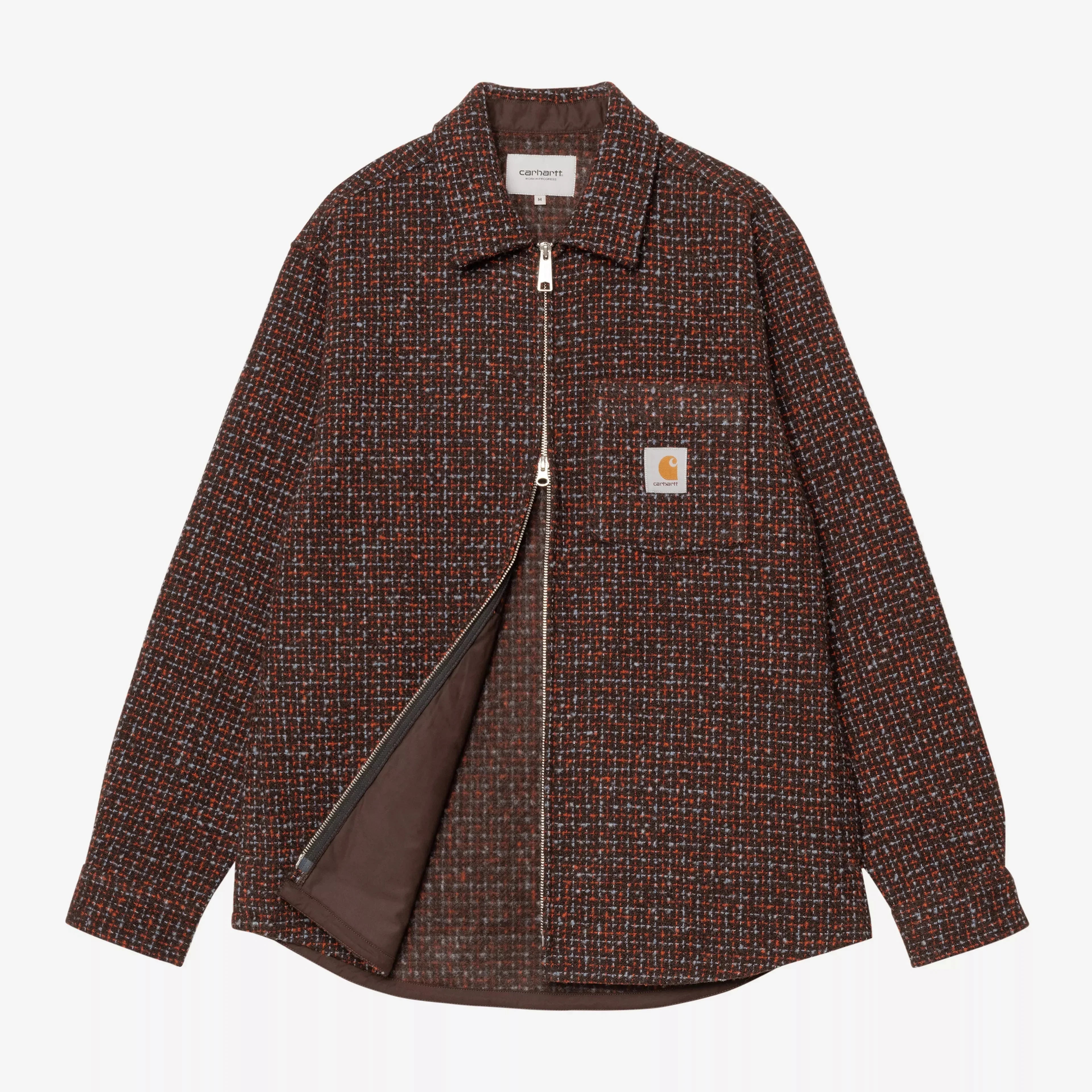 Carhartt WIP Bellamy Shirt Jac - Bellamy Check/Tobacco